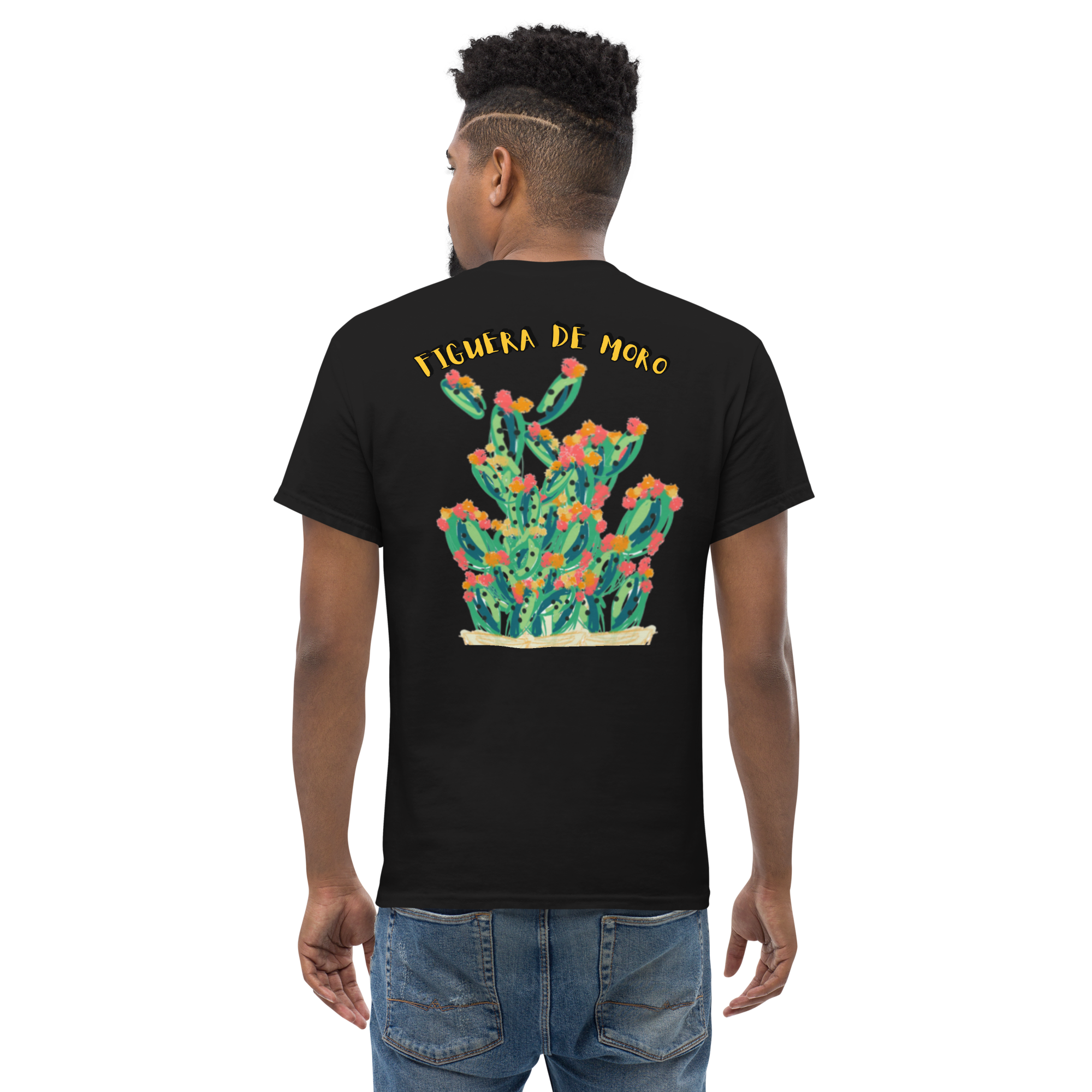 Camiseta FIGUERA de moro, Unisex negra