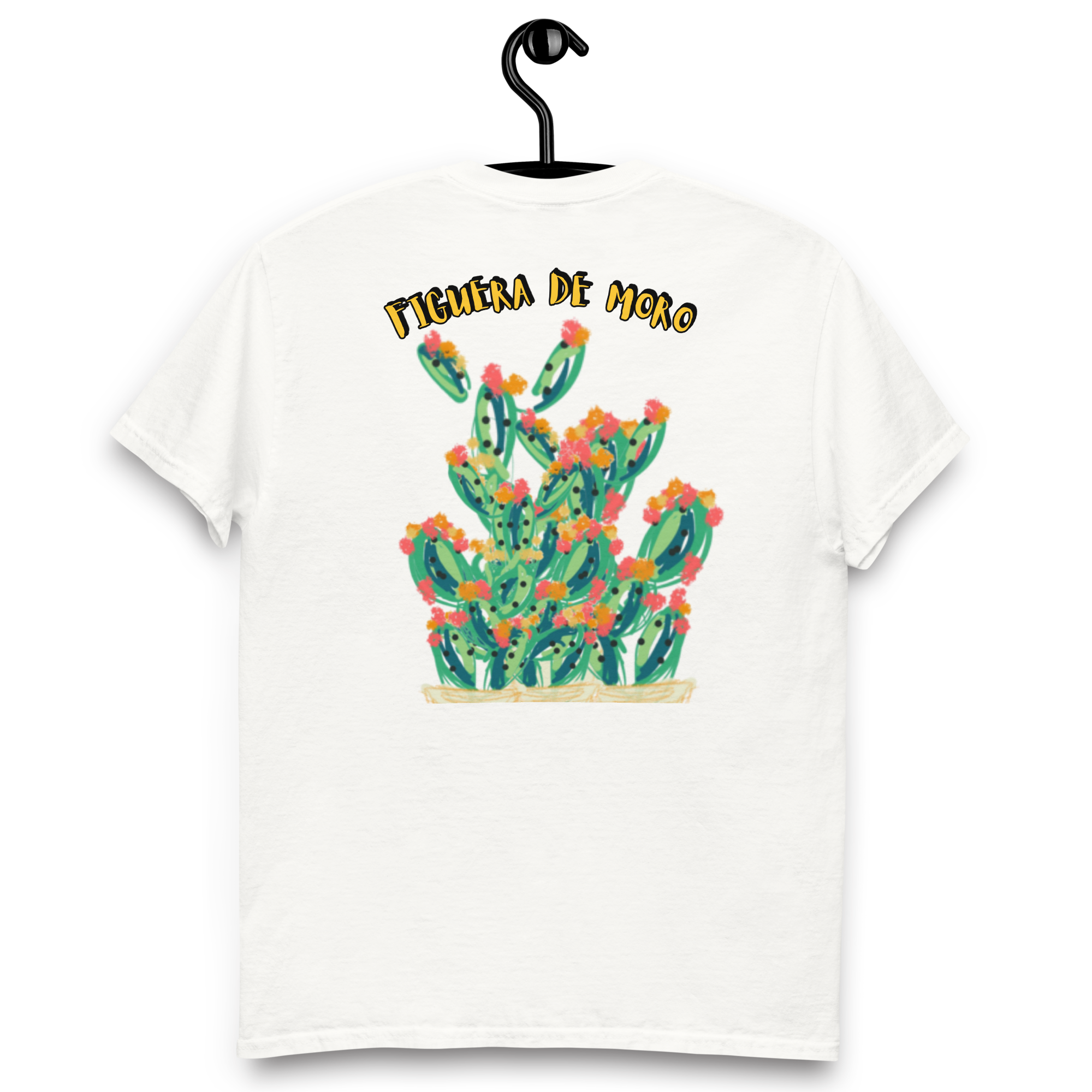 Camiseta FIGUERA de moro, Unisex blanca
