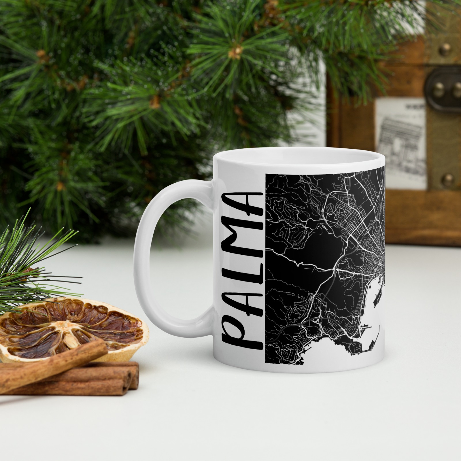 Taza PLANO Palma mediana