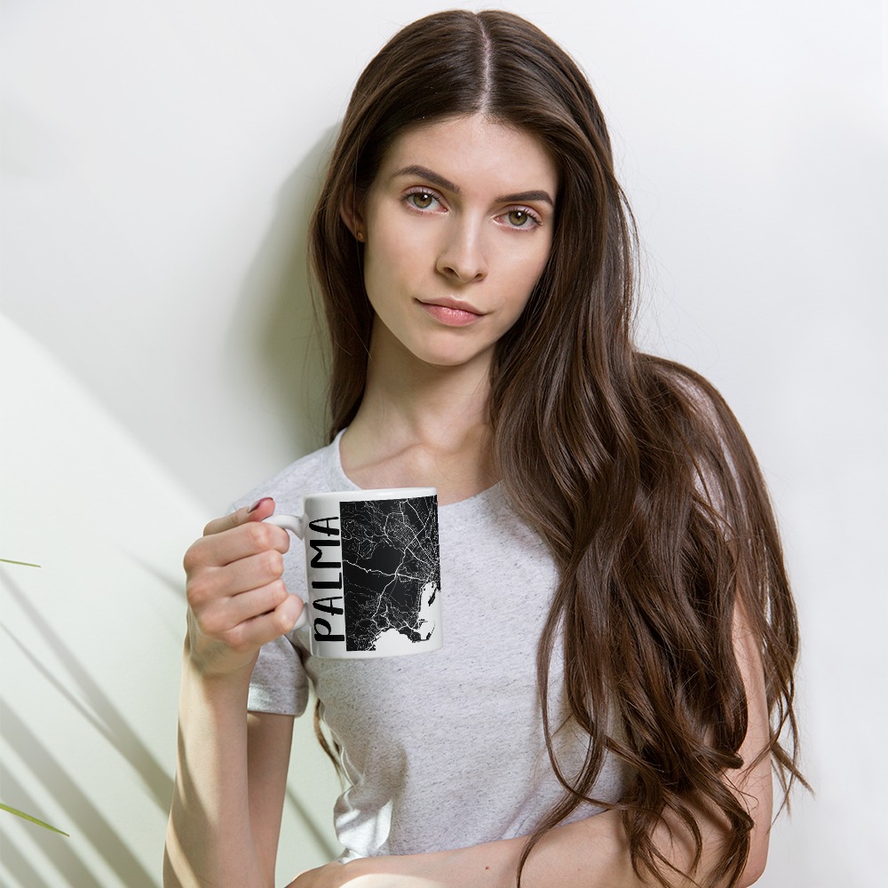 Taza PLANO Palma mediana