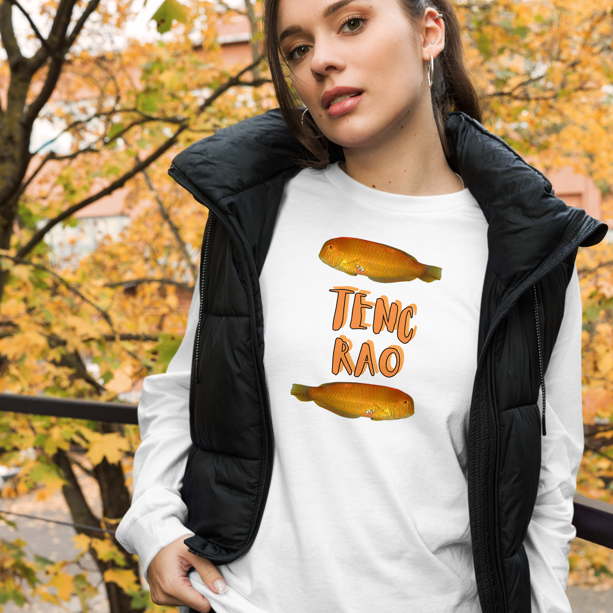 Camiseta TENC RAO Unisex BLANCA