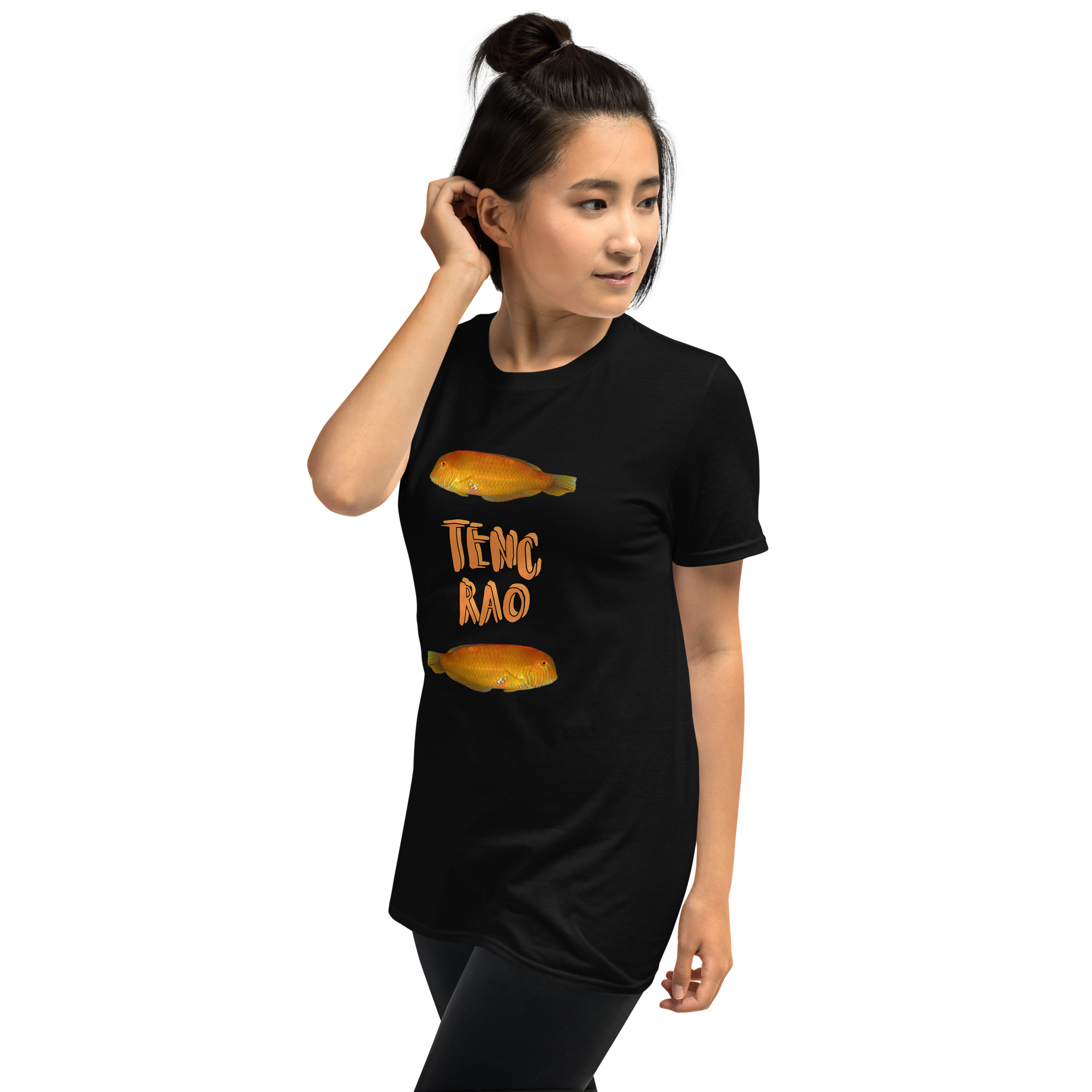 Camiseta TENC RAO Unisex NEGRA