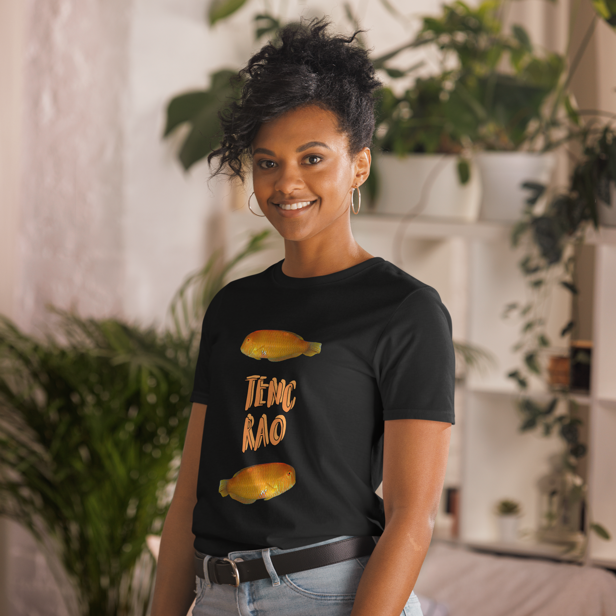 Camiseta TENC RAO Unisex NEGRA