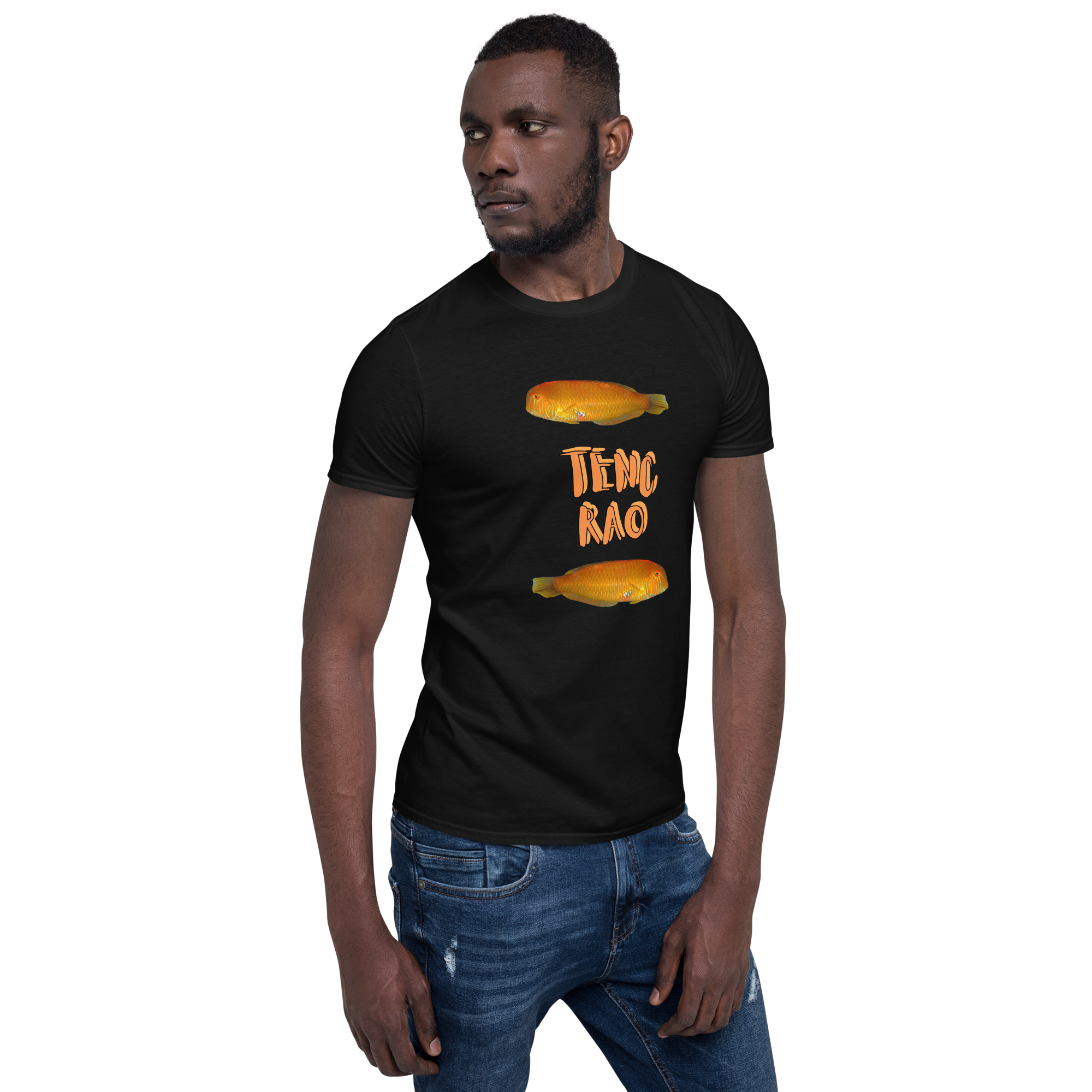 Camiseta TENC RAO Unisex NEGRA