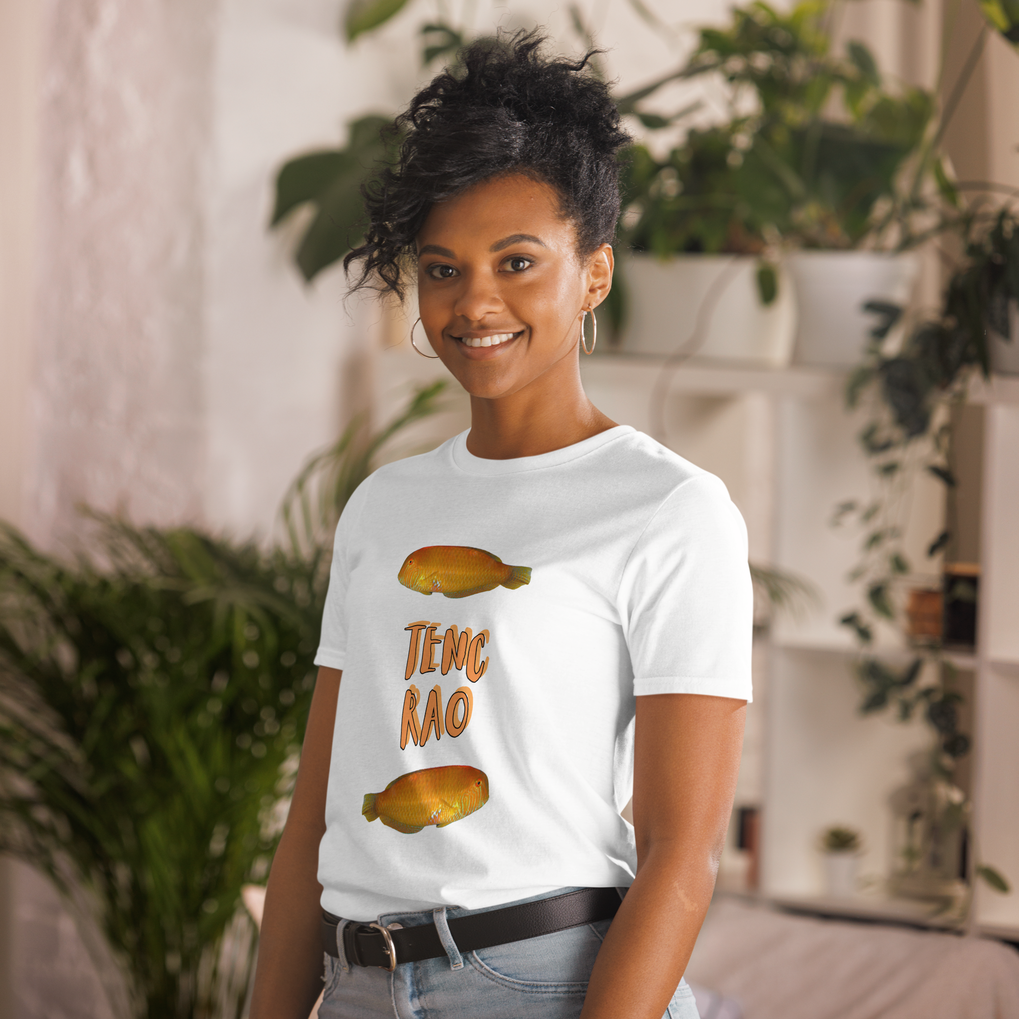 Camiseta TENC RAO Unisex BLANCA