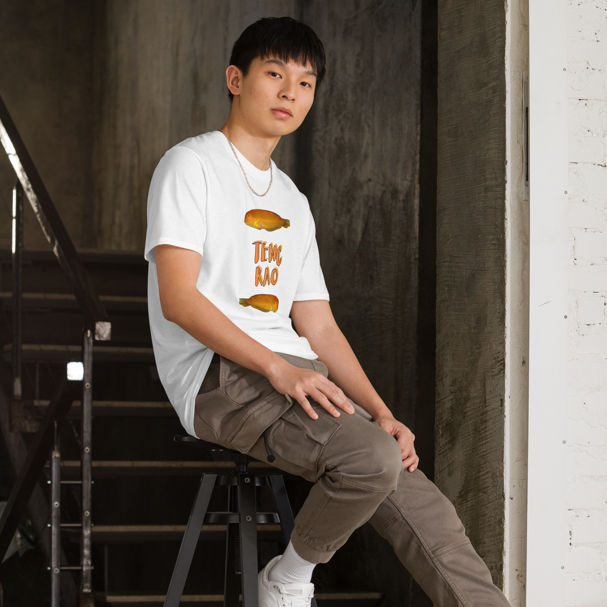 Camiseta TENC RAO Unisex BLANCA