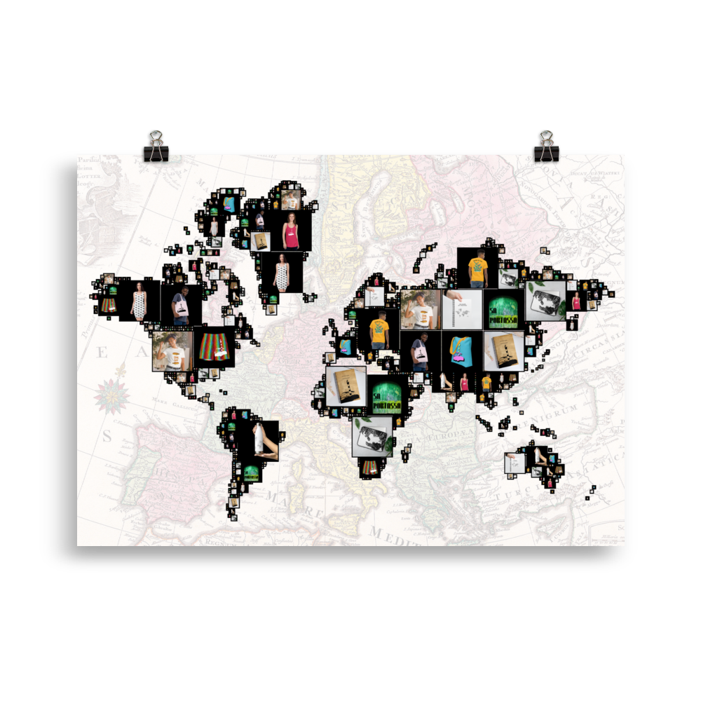Tu Mundo en Fotos: Mapamundi Personalizado