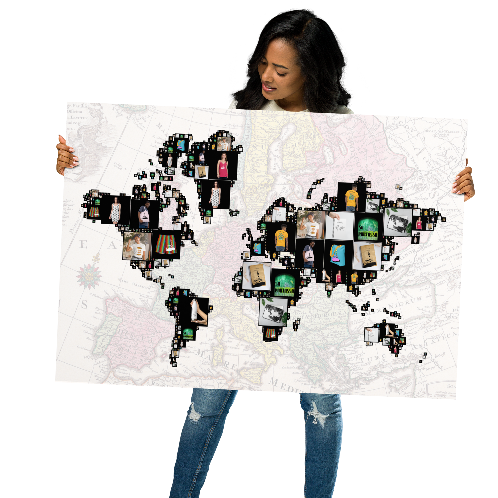 Tu Mundo en Fotos: Mapamundi Personalizado