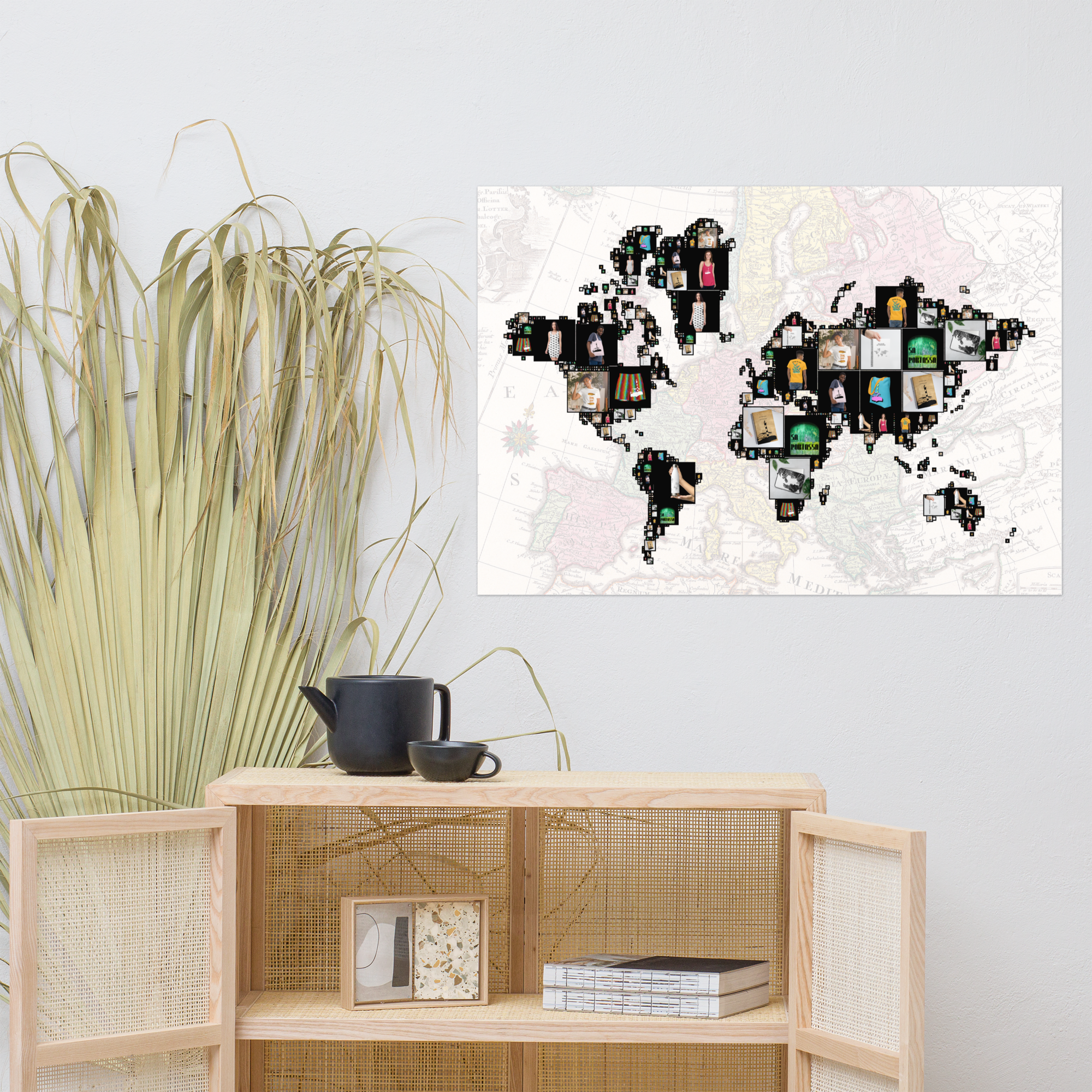 Tu Mundo en Fotos: Mapamundi Personalizado