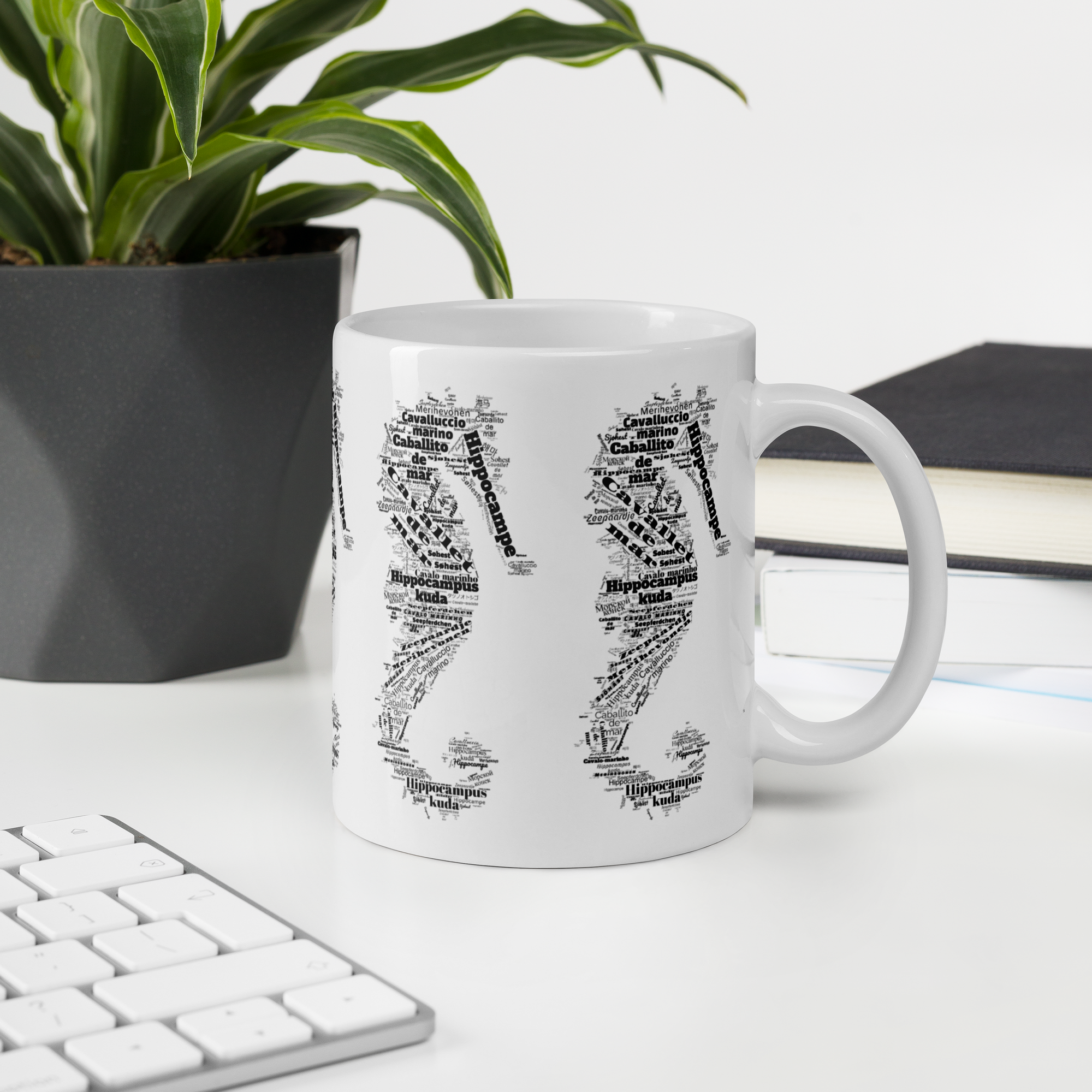 Taza CABALLITO DE MAR mediana