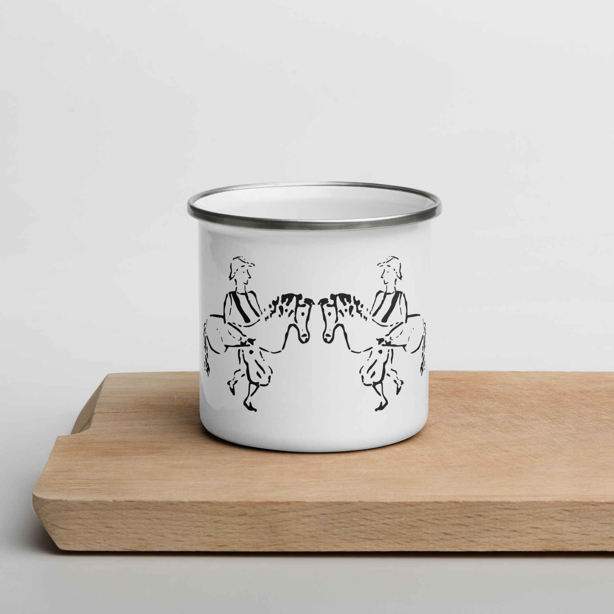 Taza retro CAVALLETS