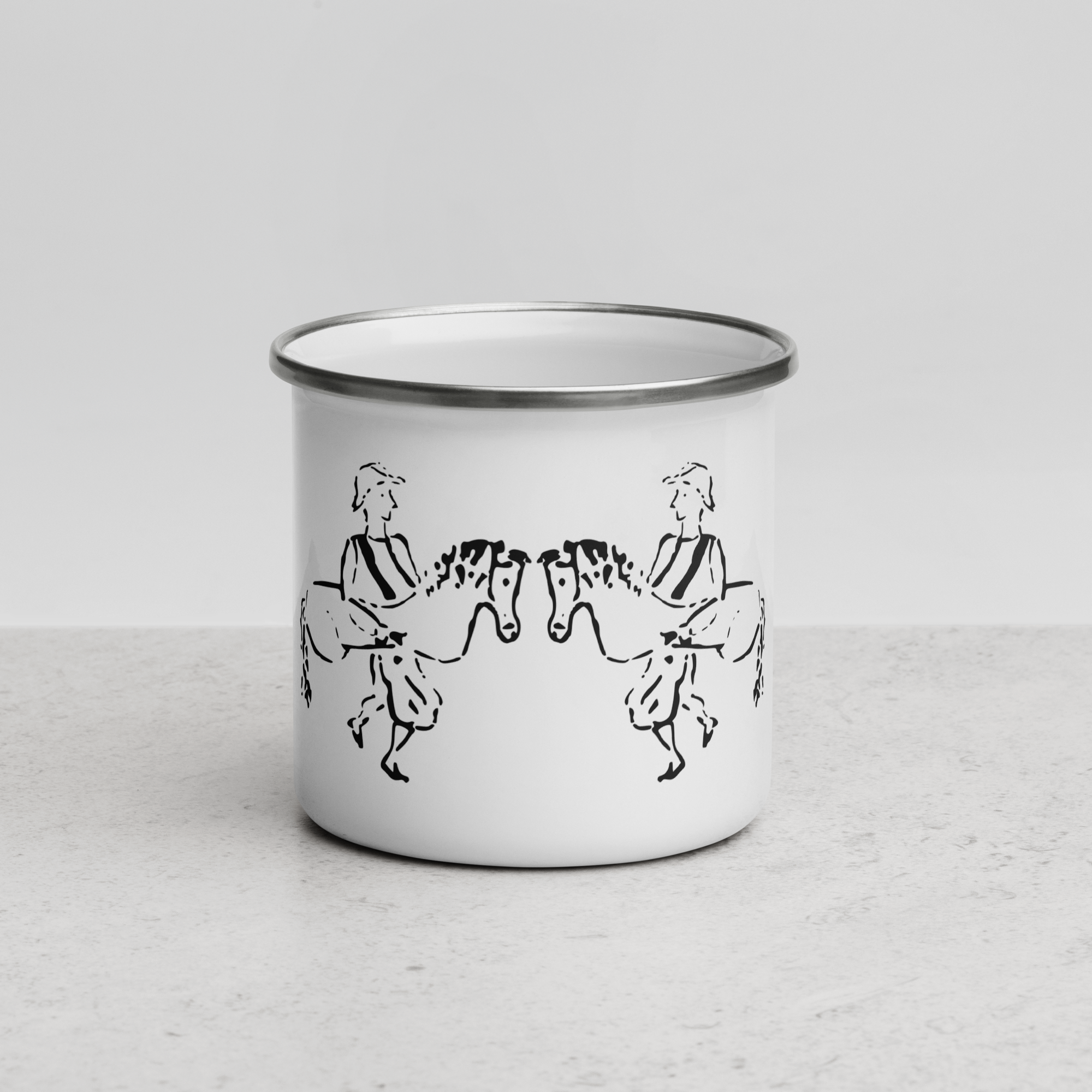 Taza retro CAVALLETS