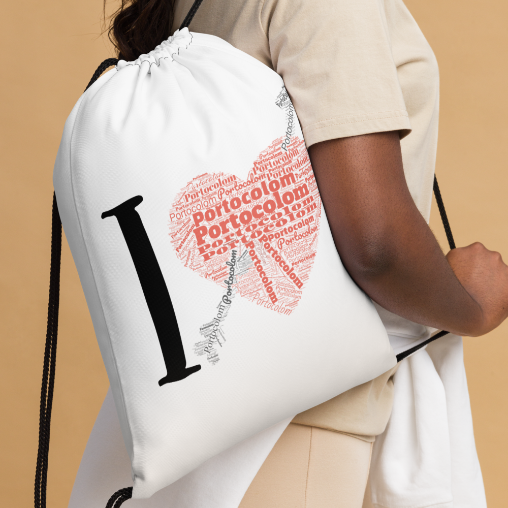 bolsa de cuerda I LOVE