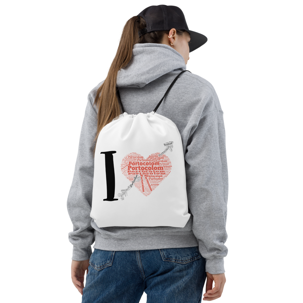 bolsa de cuerda I LOVE