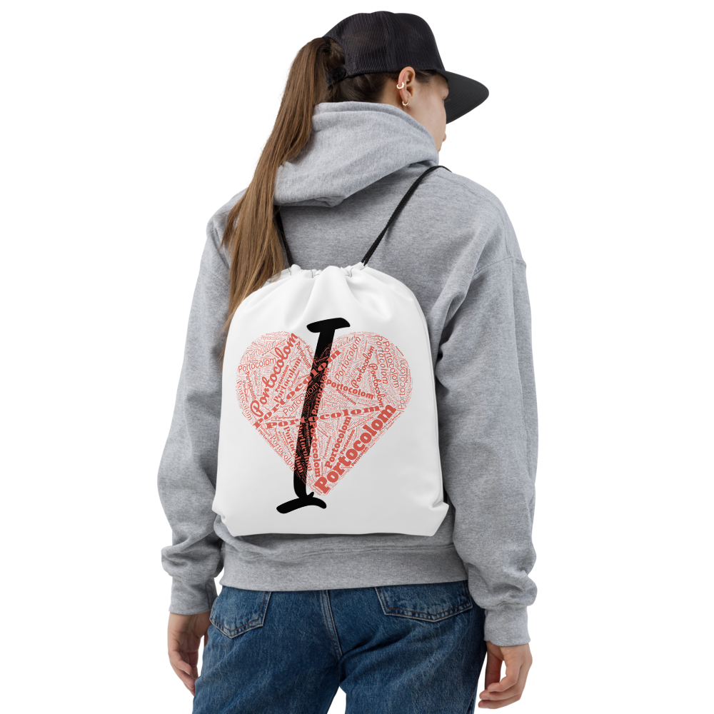 bolsa de cuerda I LOVE