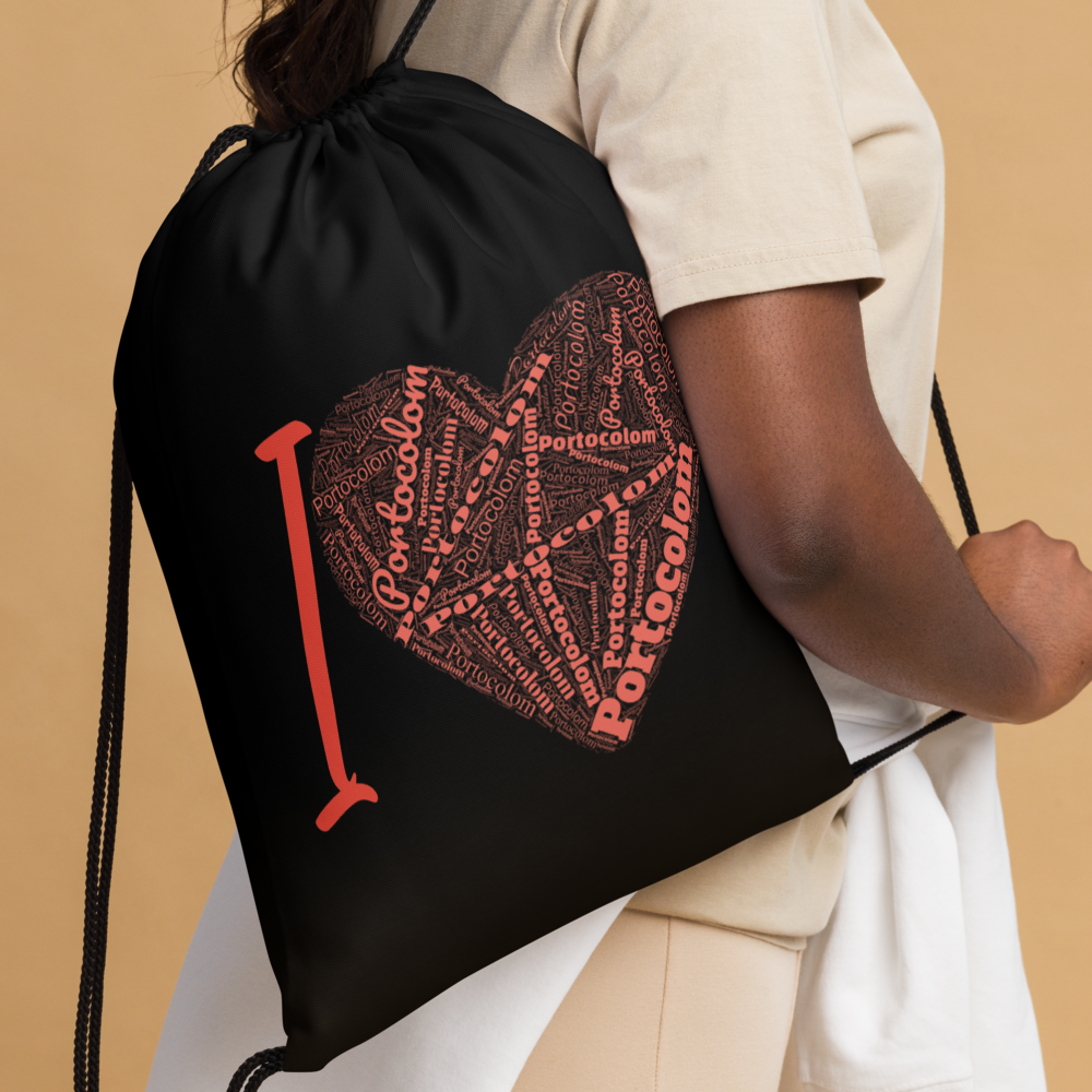 bolsa de cuerda I LOVE