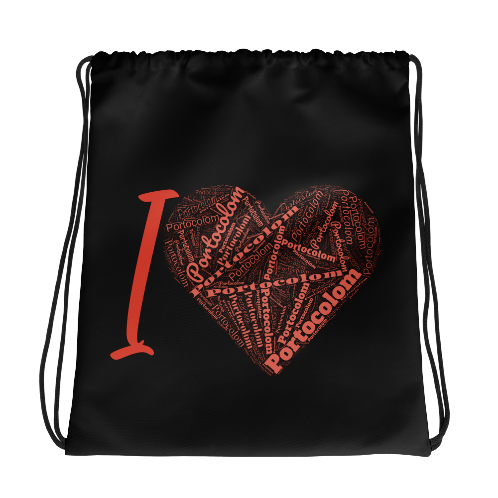 bolsa de cuerda I LOVE