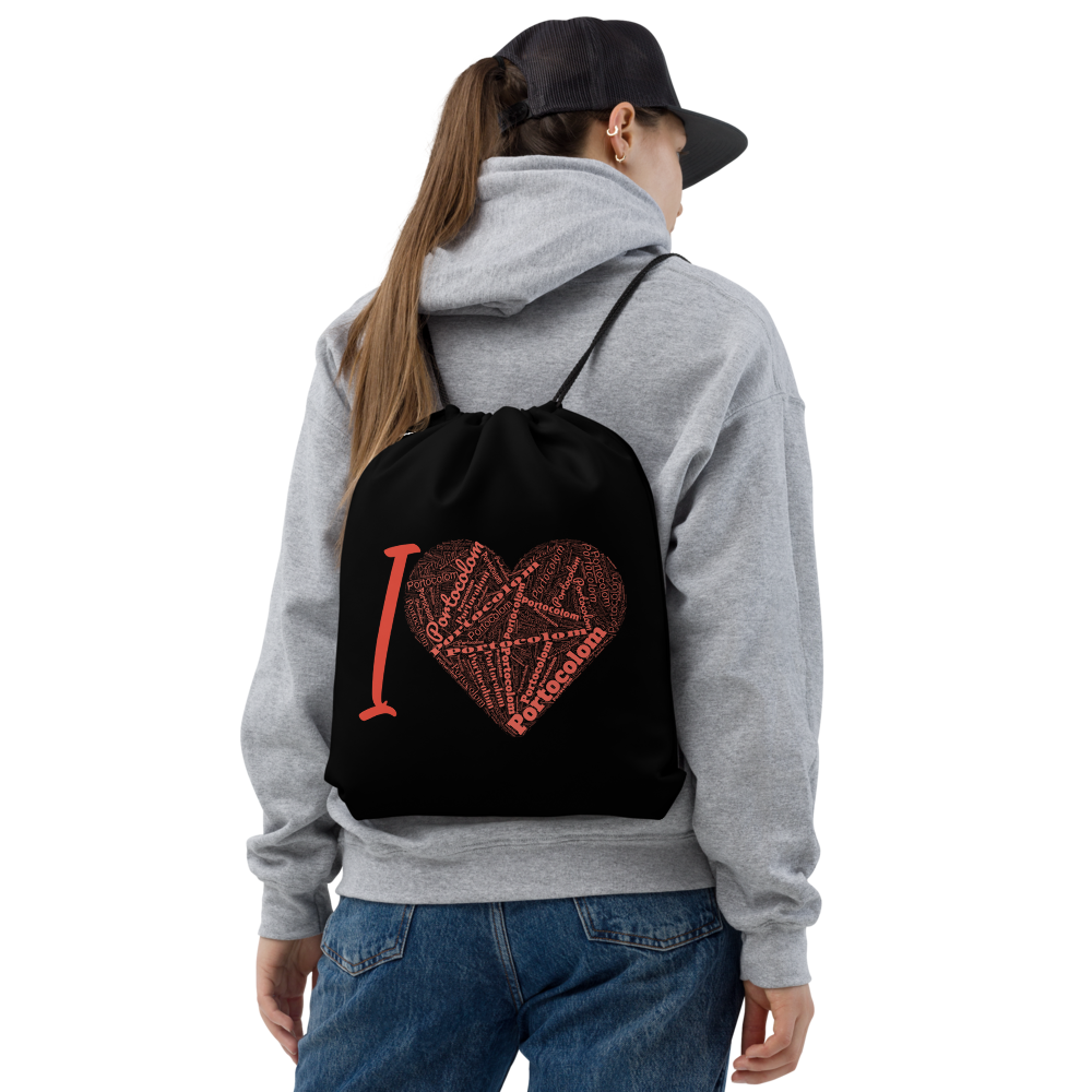 bolsa de cuerda I LOVE