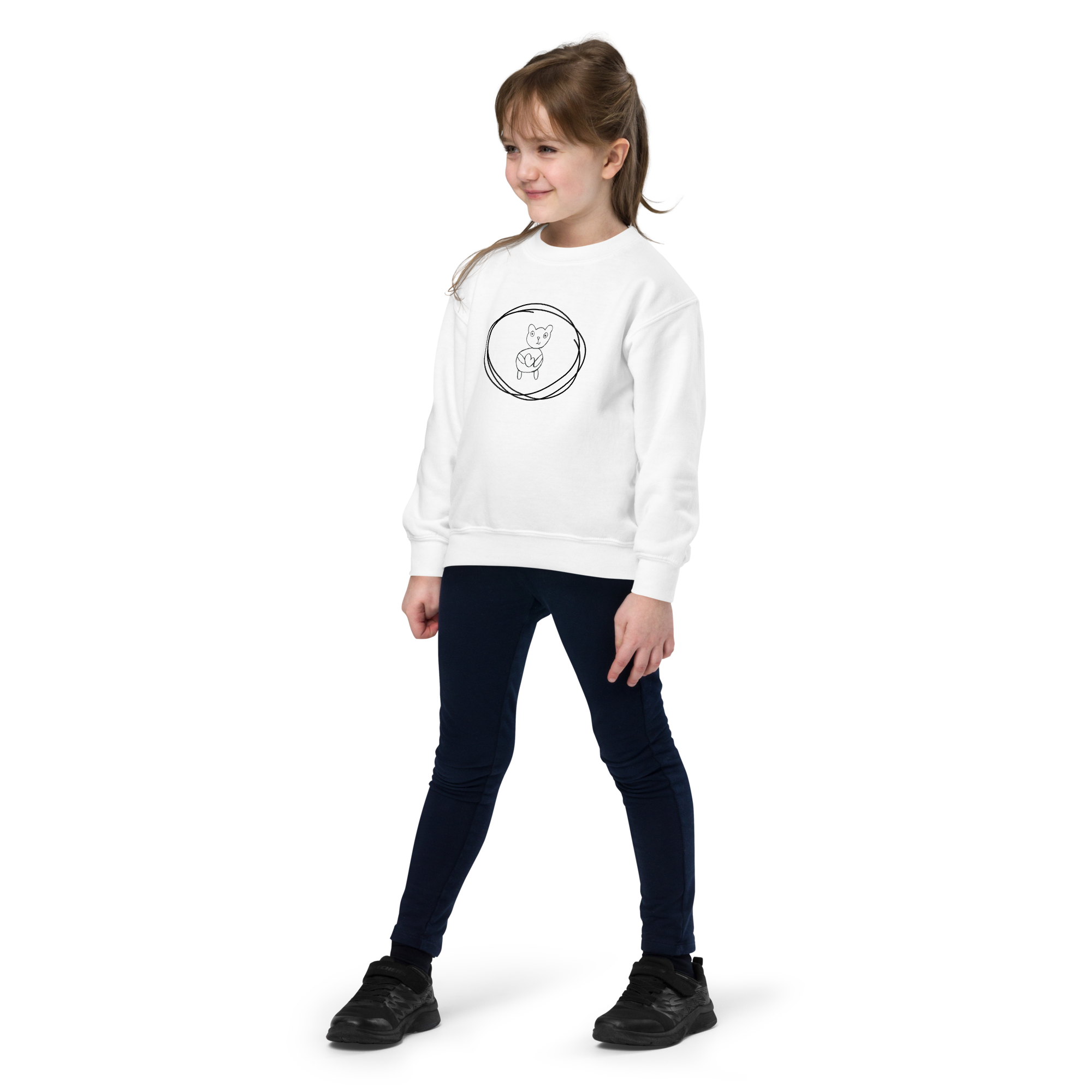 sudadera niñ@ White