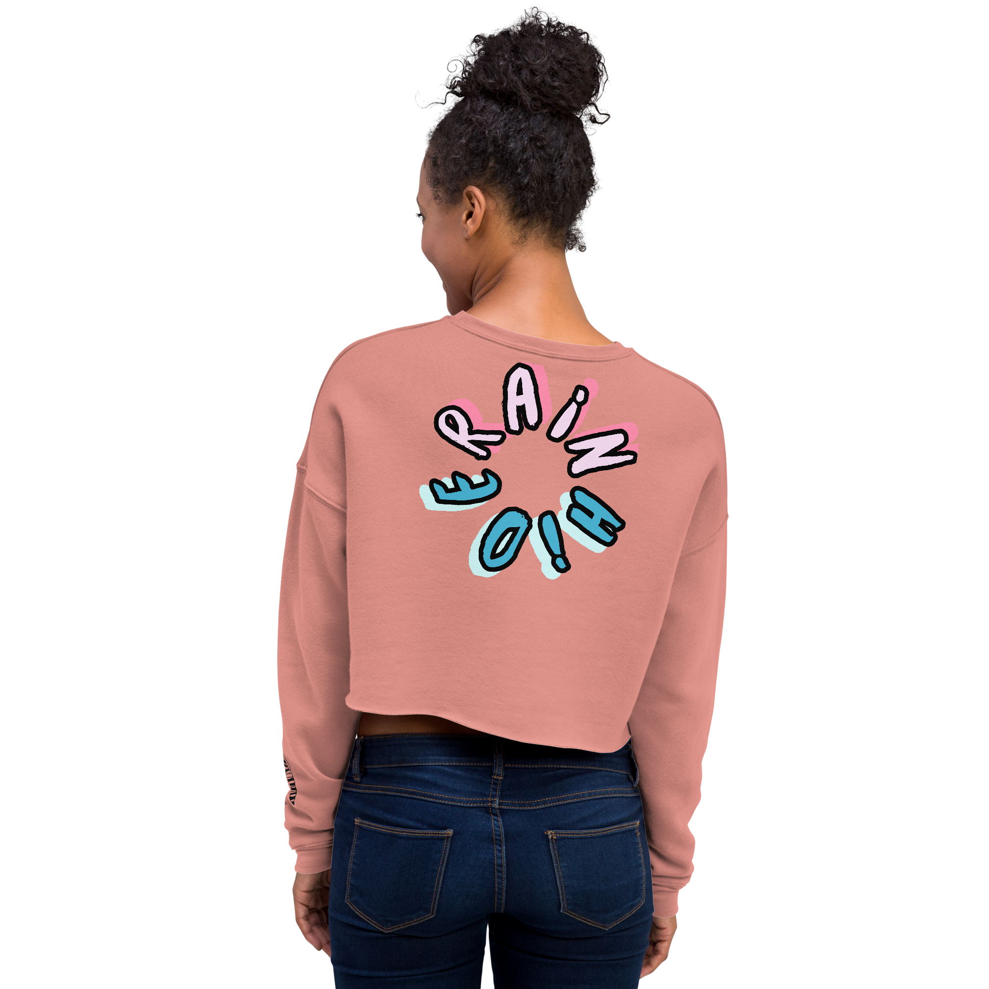 sudadera corta  Mauve
