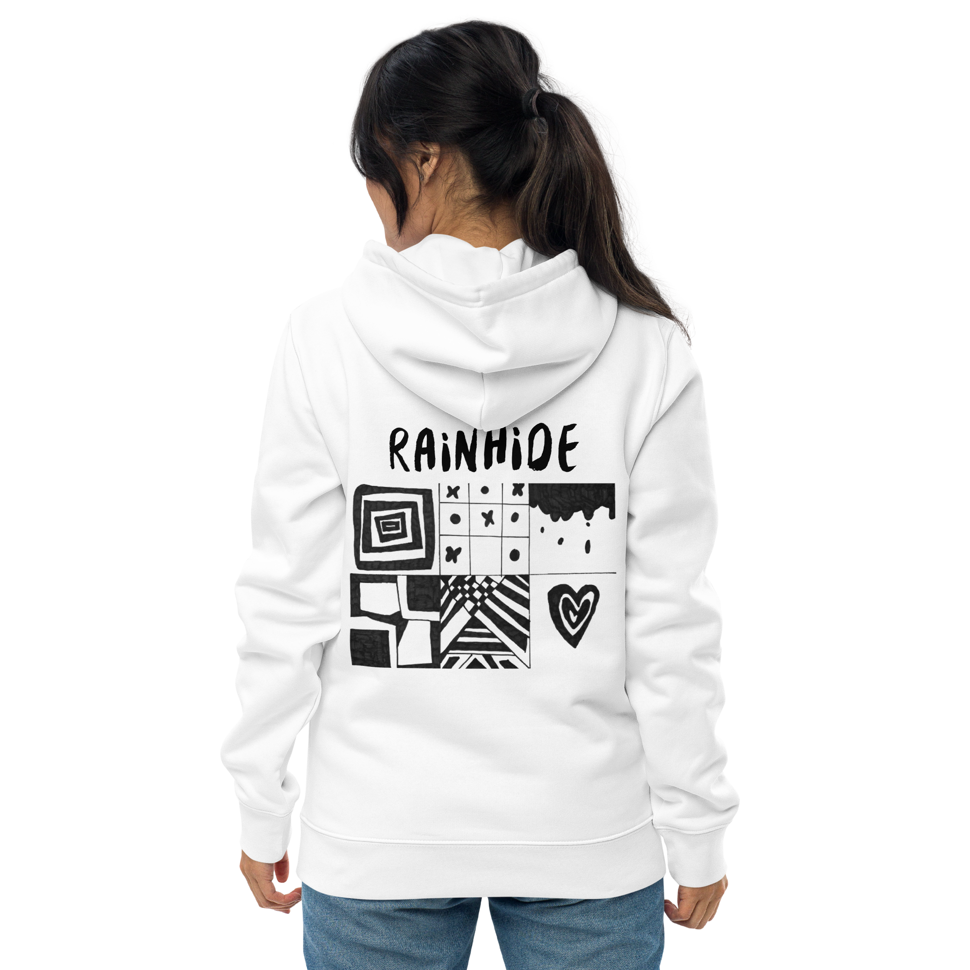 sudadera unisex White