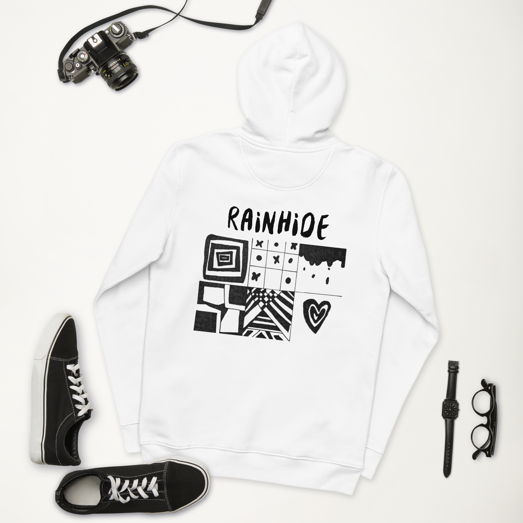 sudadera unisex White