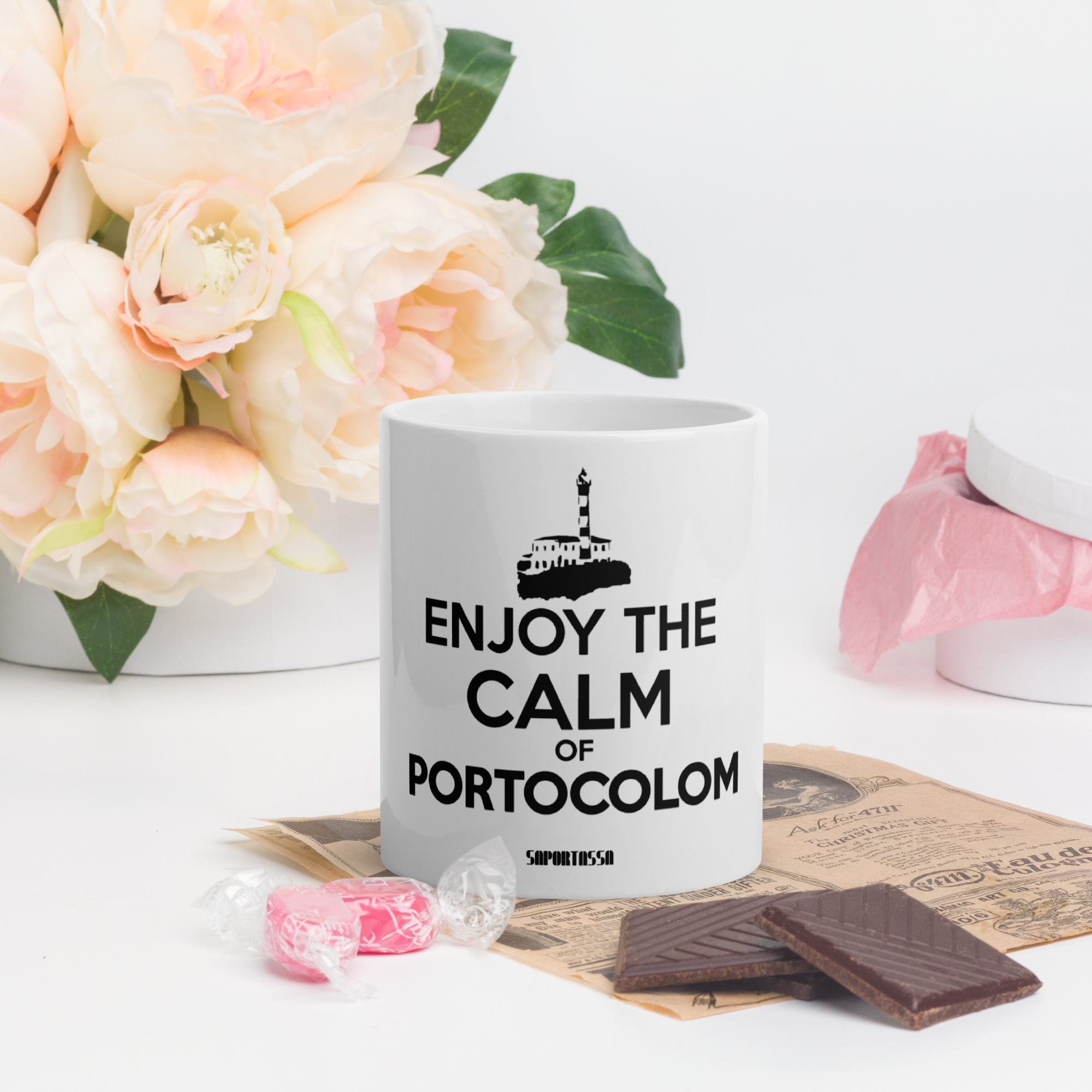 Taza de cerámica Portocolom