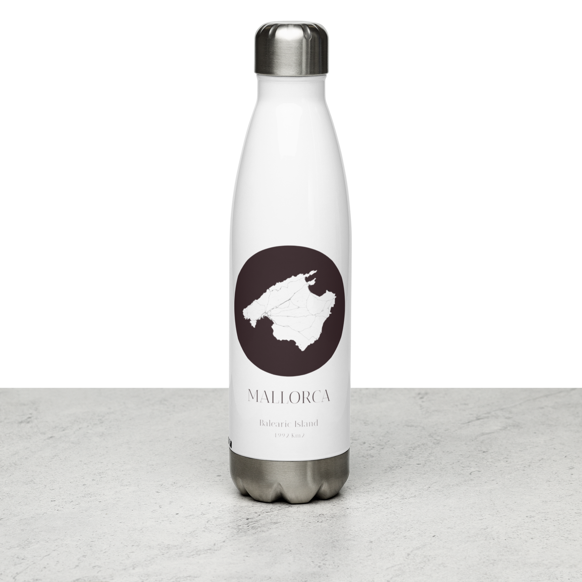 Botella de agua reutilizable