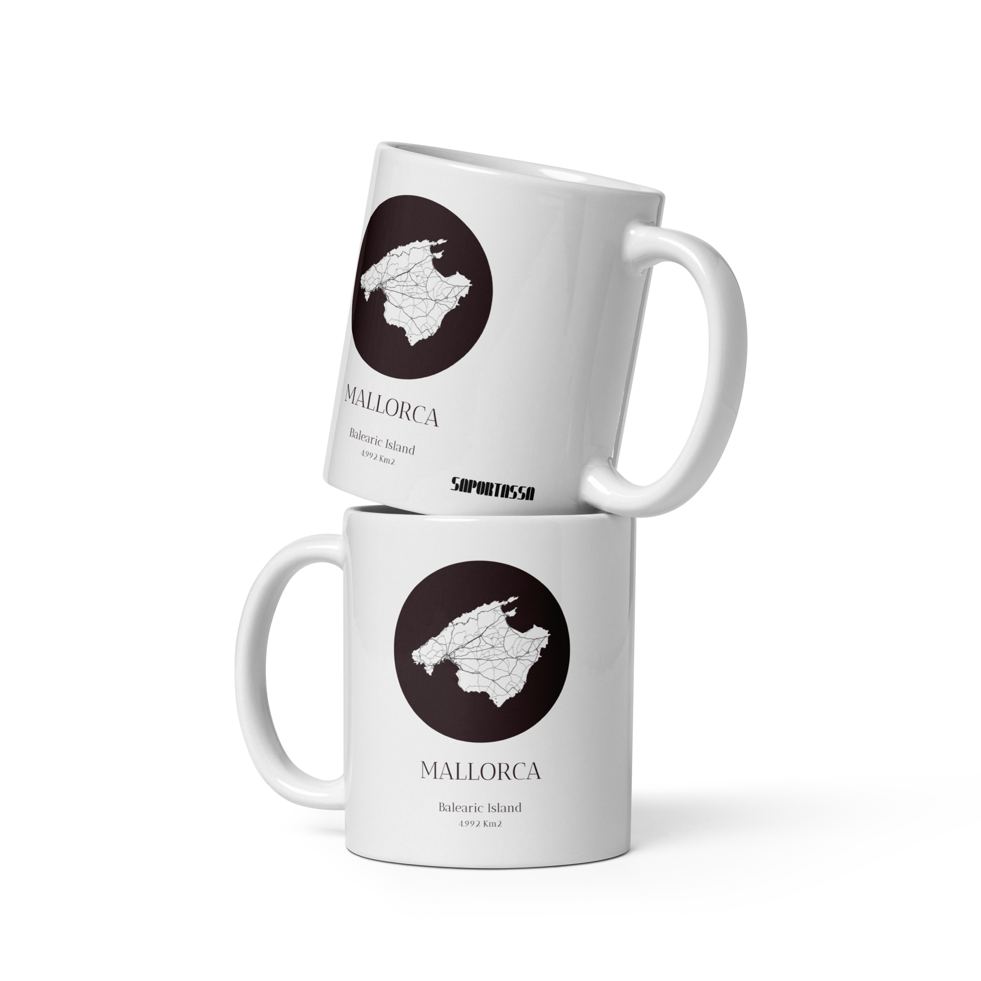 Taza de café con diseño de Mallorca