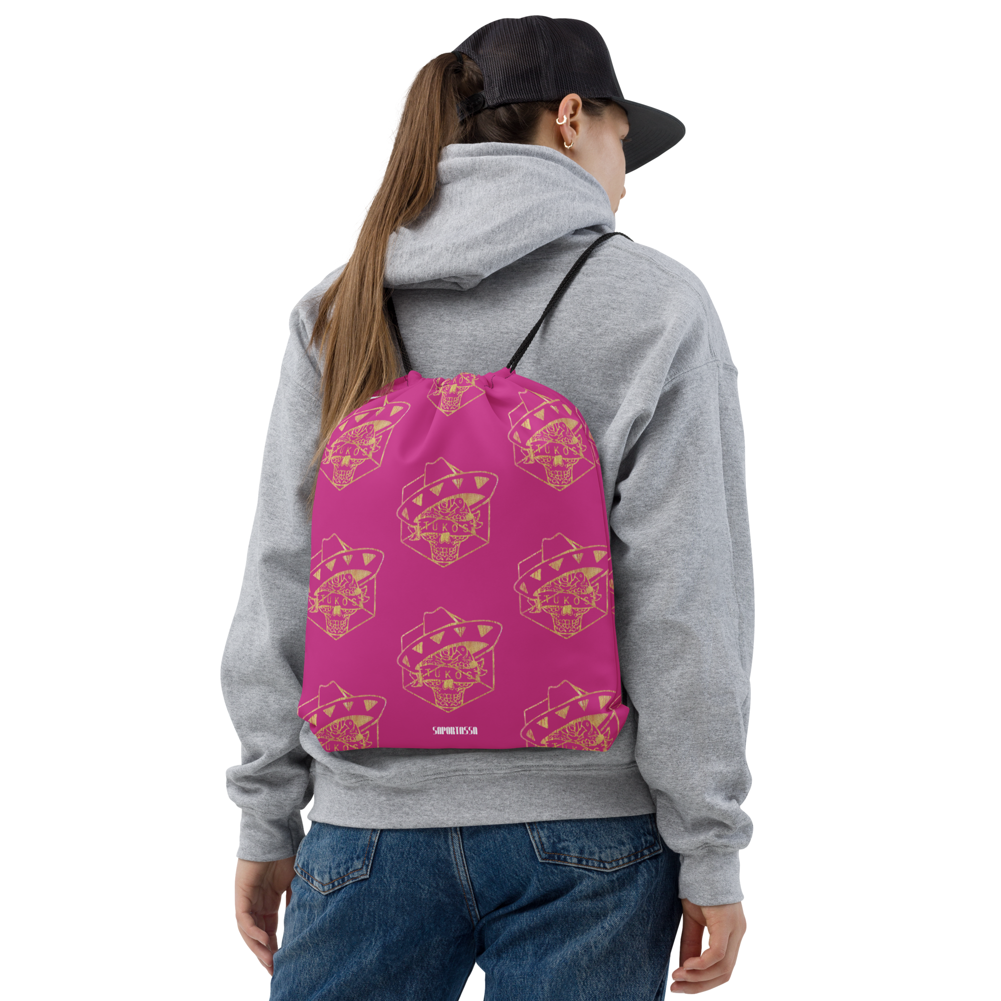 Mochila de cuerdas con diseño TUKO´S