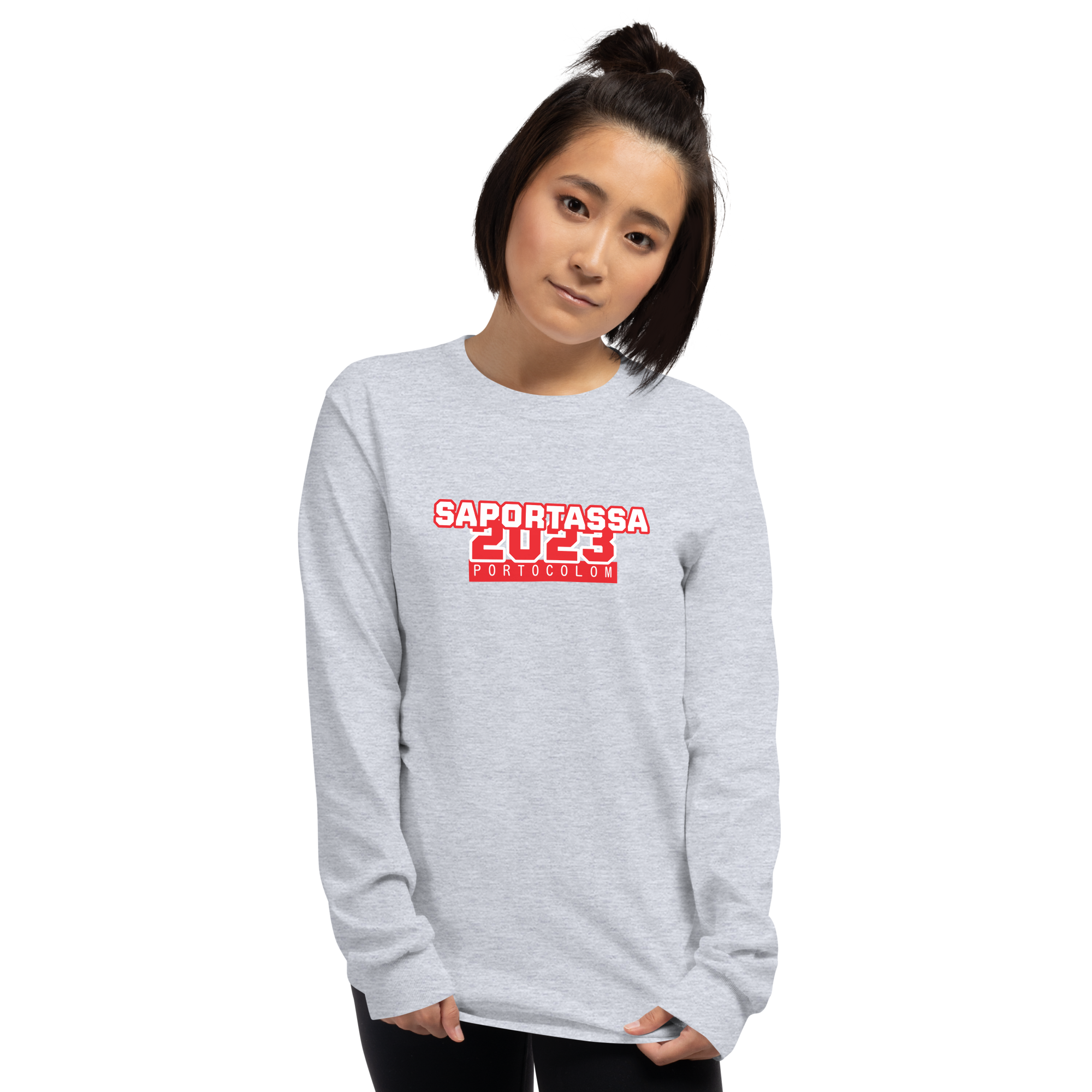 Camiseta de manga larga con diseño