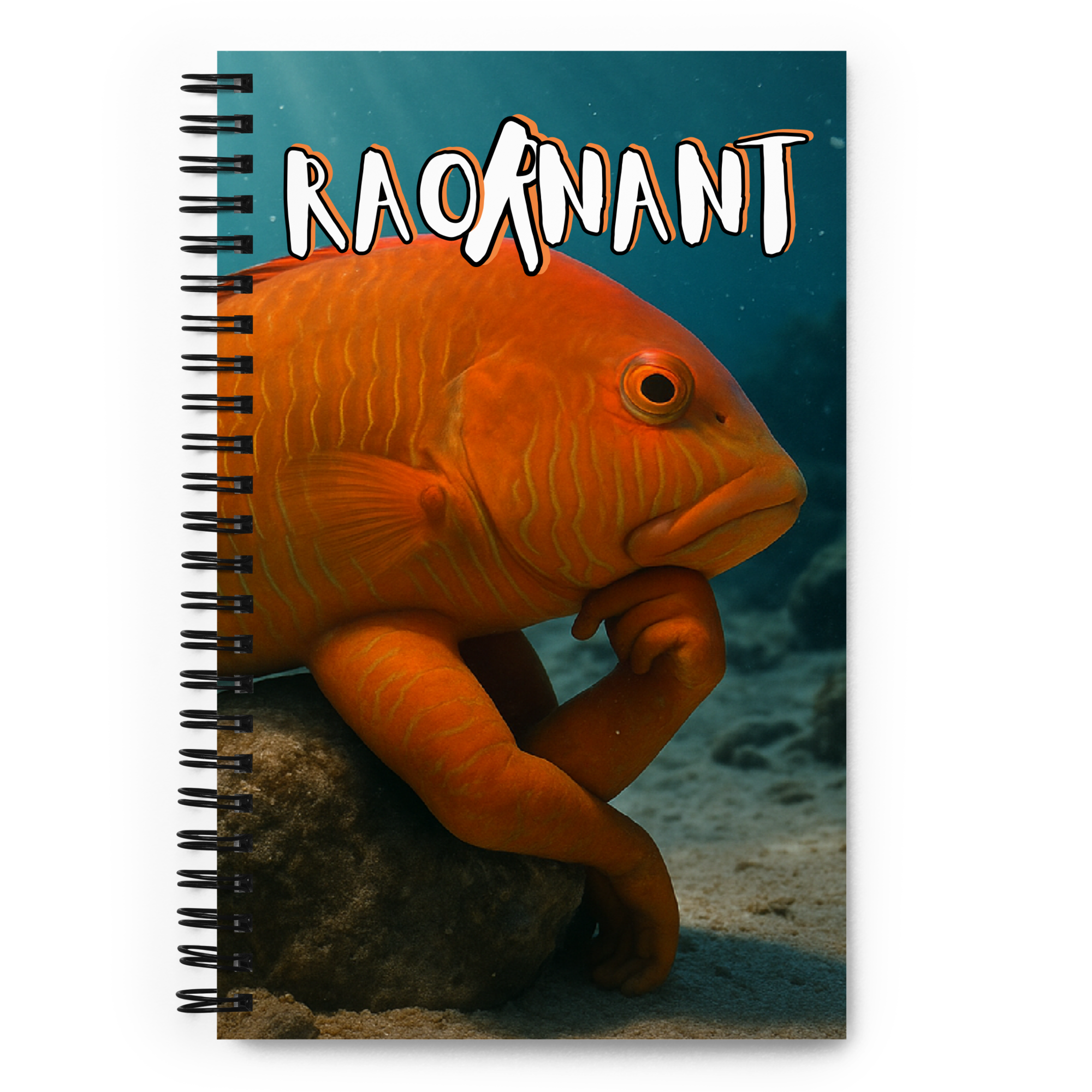 Cuaderno con diseño de RAOR