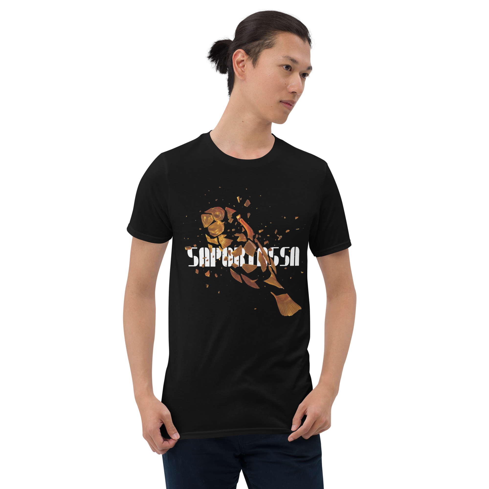 Camiseta negra raomput
