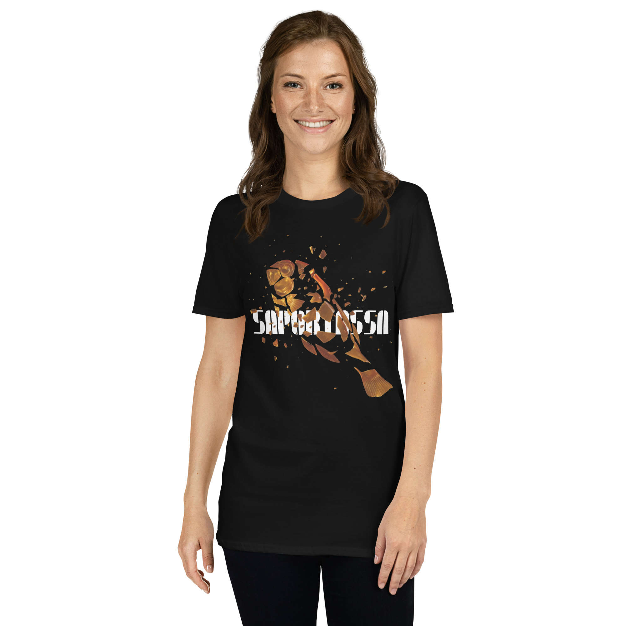 Camiseta negra raomput