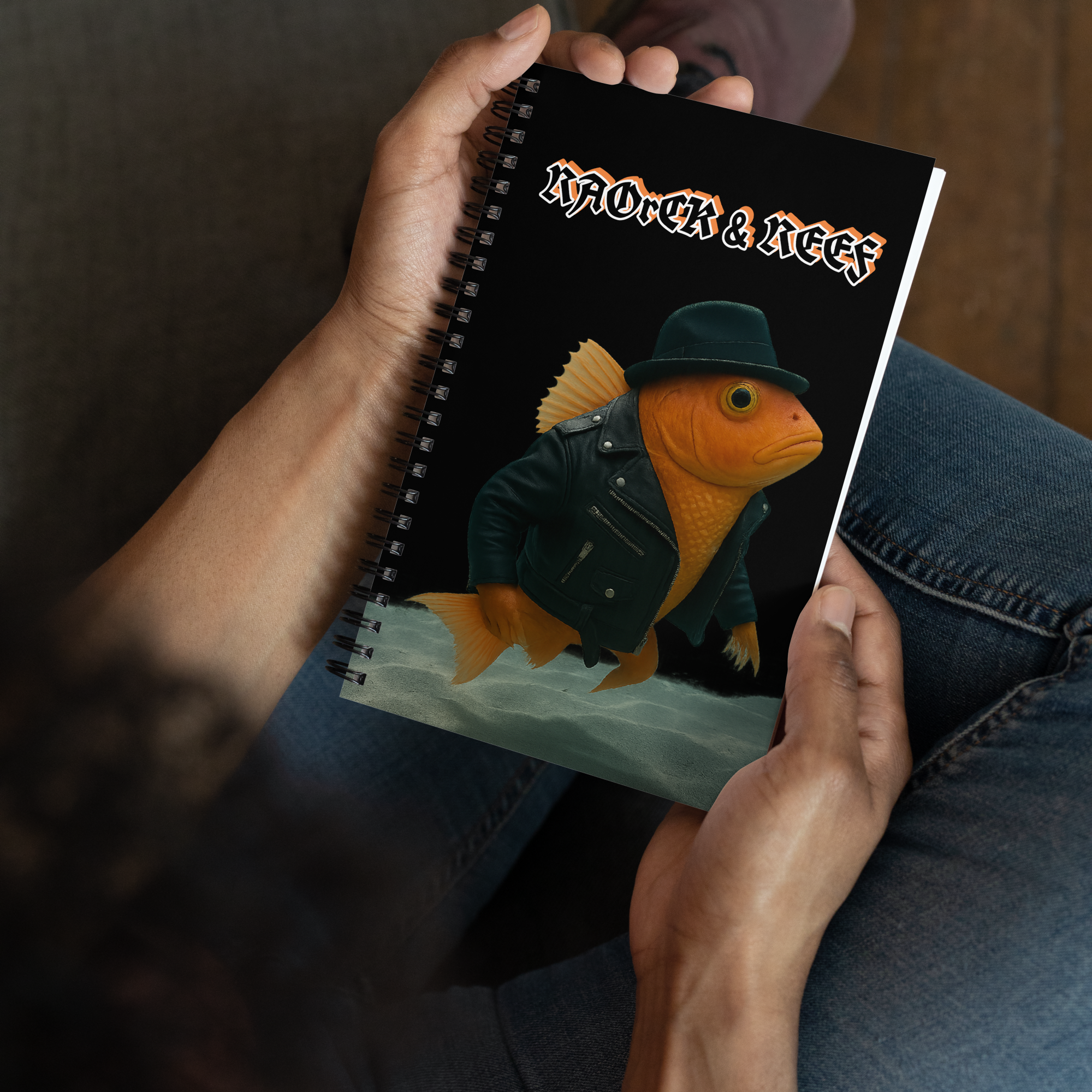 Cuaderno con RAO rockero