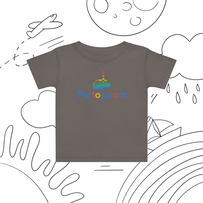 camiseta bebe GOOGLE portocolom