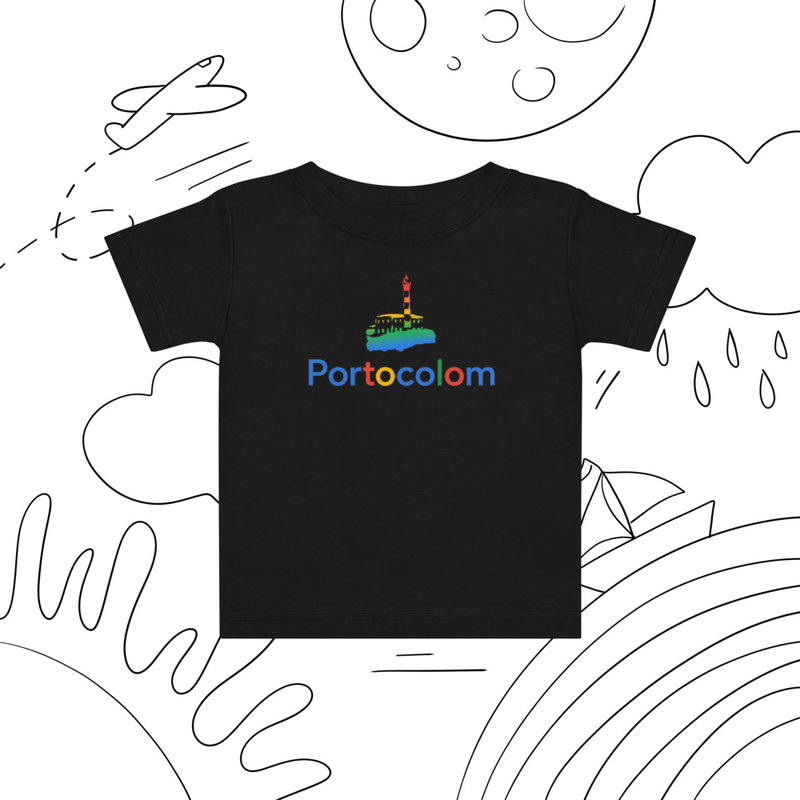 camiseta bebe GOOGLE portocolom