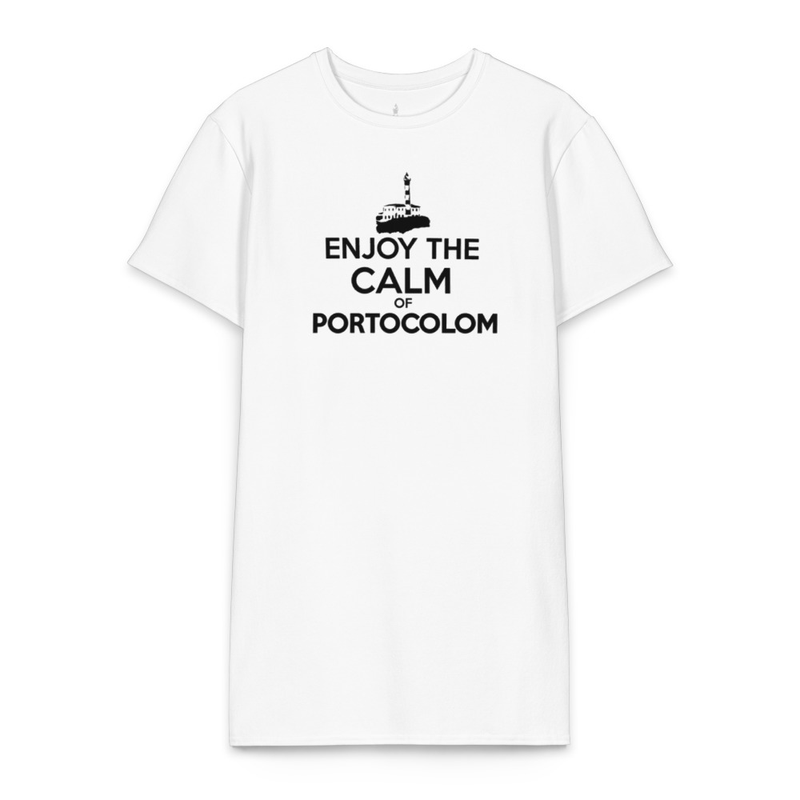 vestido camiseta calm in portocolom