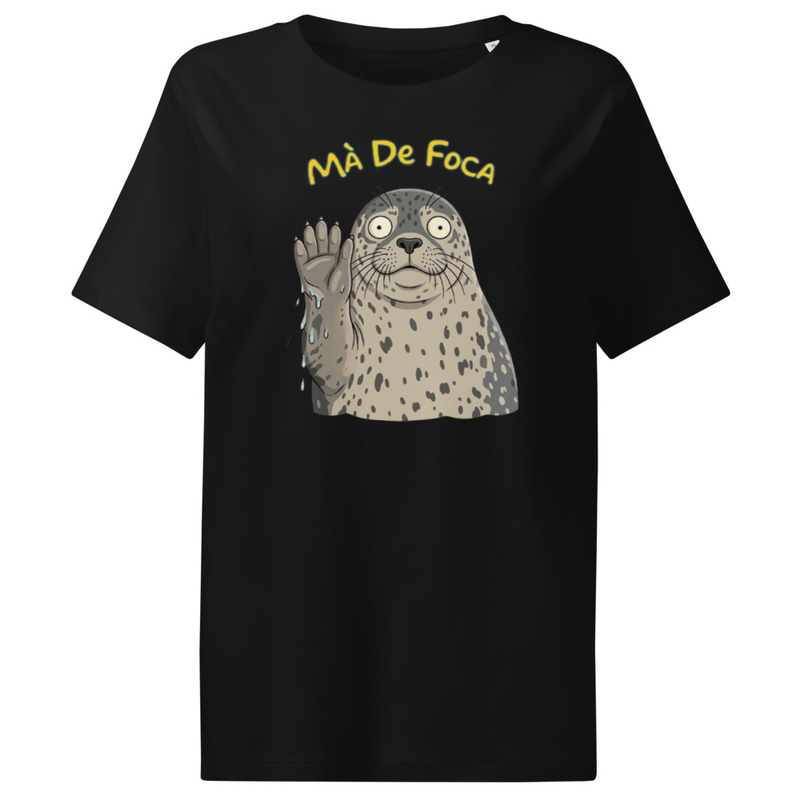 camiseta Mà De Foca Mujer cuello acanalado