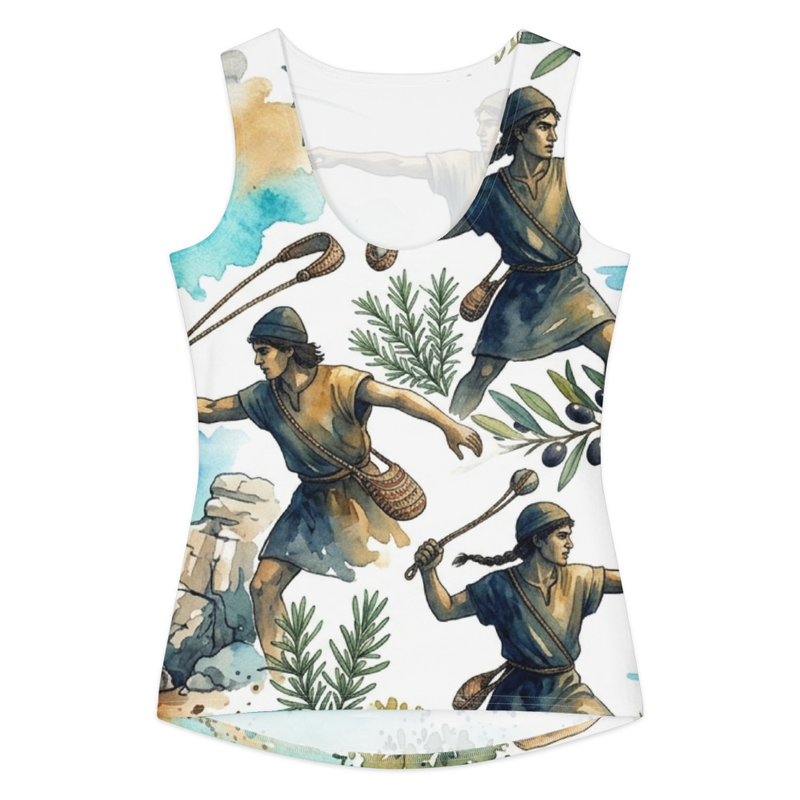 producto camiseta tirantes foners acuarela