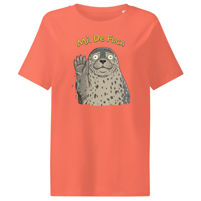 camiseta Mà De Foca Mujer cuello acanalado