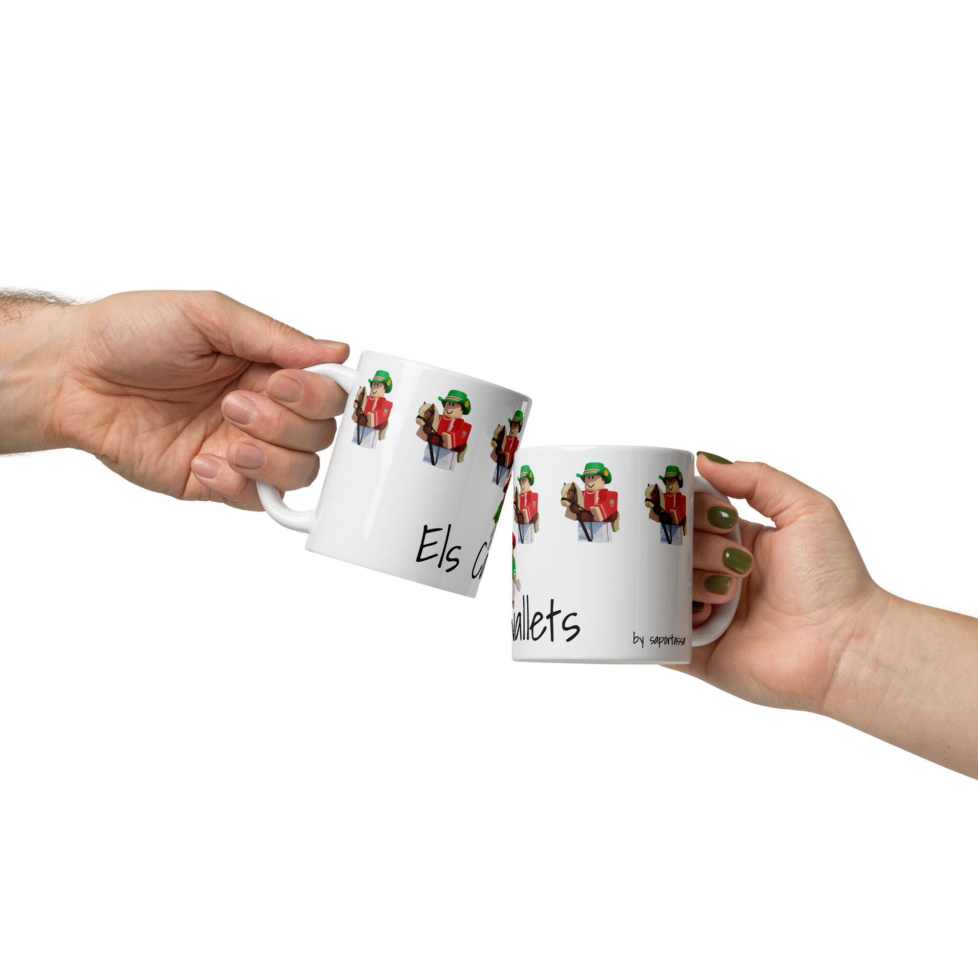 Taza Els Cavallets