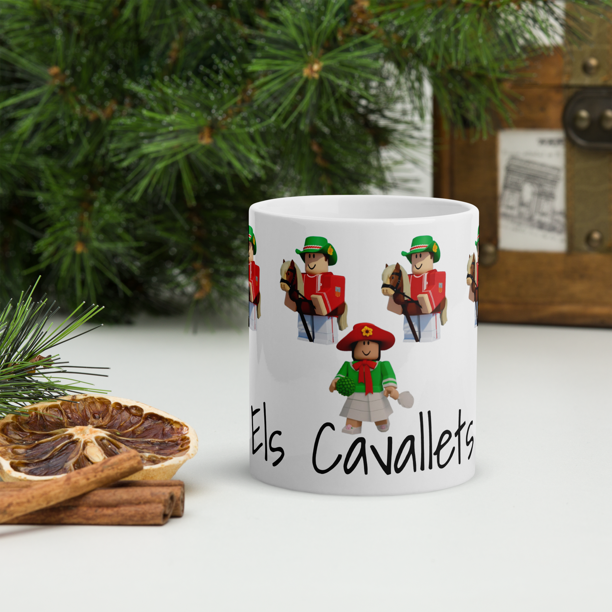 Taza Els Cavallets