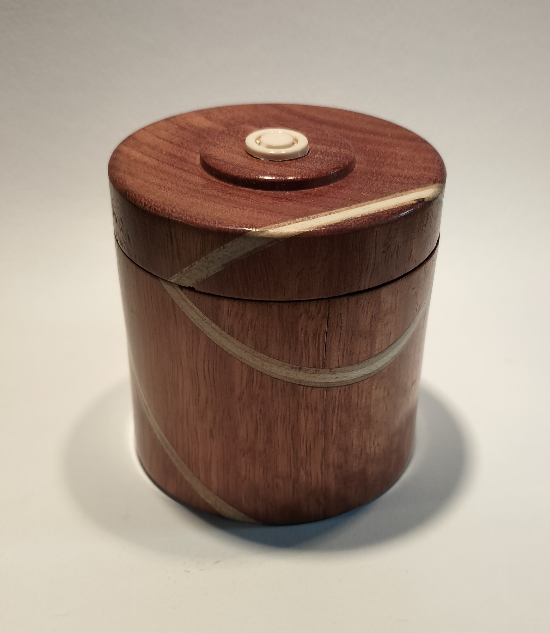 Large Laminated stripe box