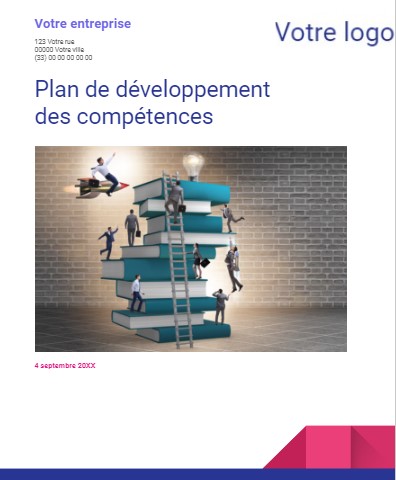 Modèle de plan de formation par type de compétences