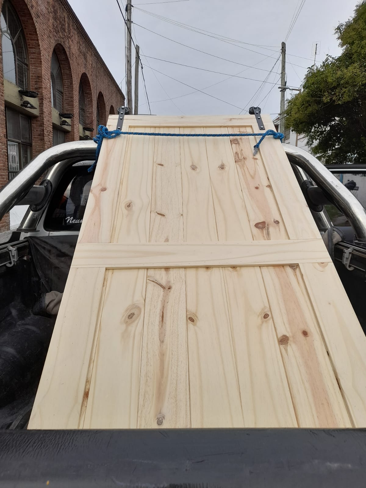 Puerta Granero sin pintar