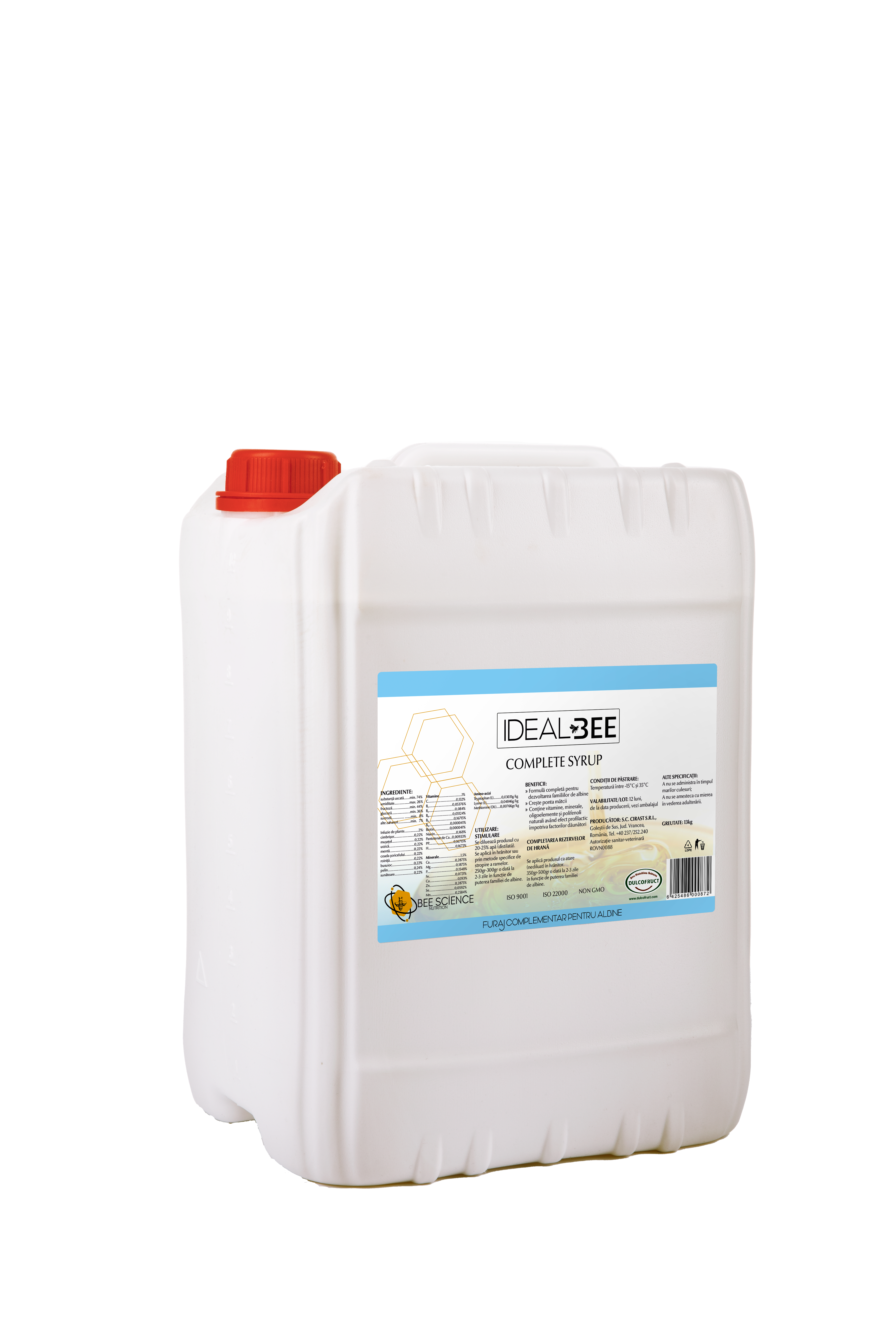 IDEAL BEE Complete Futtersirup mit Kräutern (13 kg bis 900 kg)