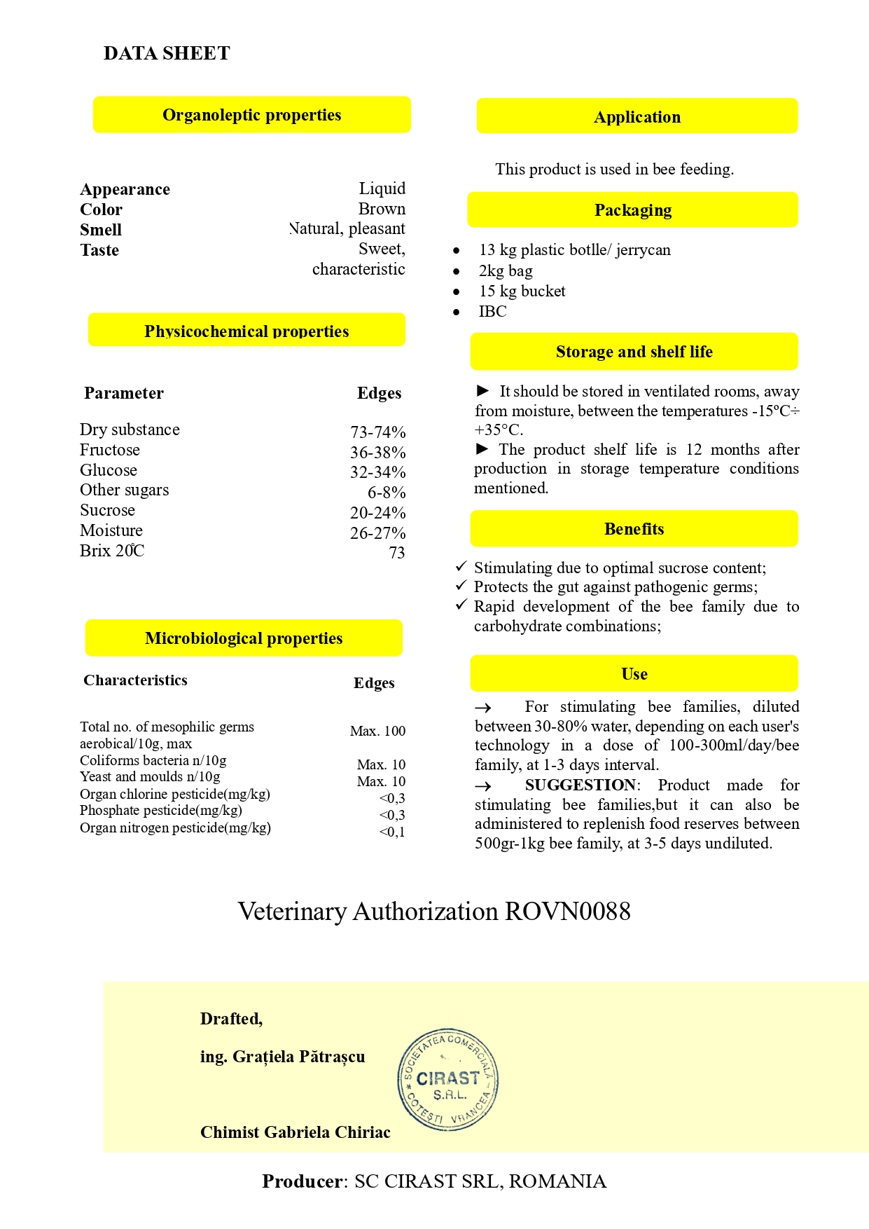IDEAL BEE Optimal Futtersirup (13 kg bis 900 kg)