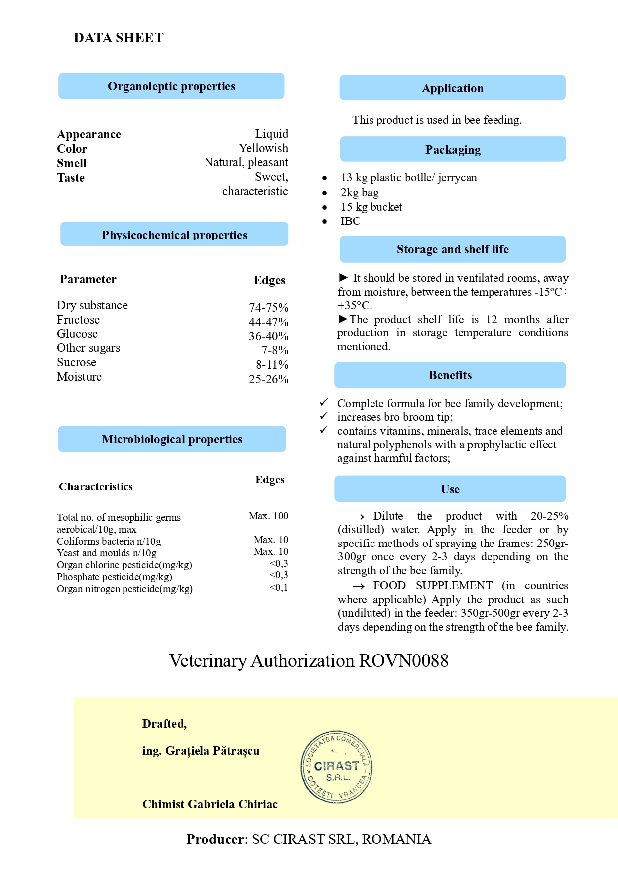 IDEAL BEE Complete Futtersirup mit Kräutern (13 kg bis 900 kg)