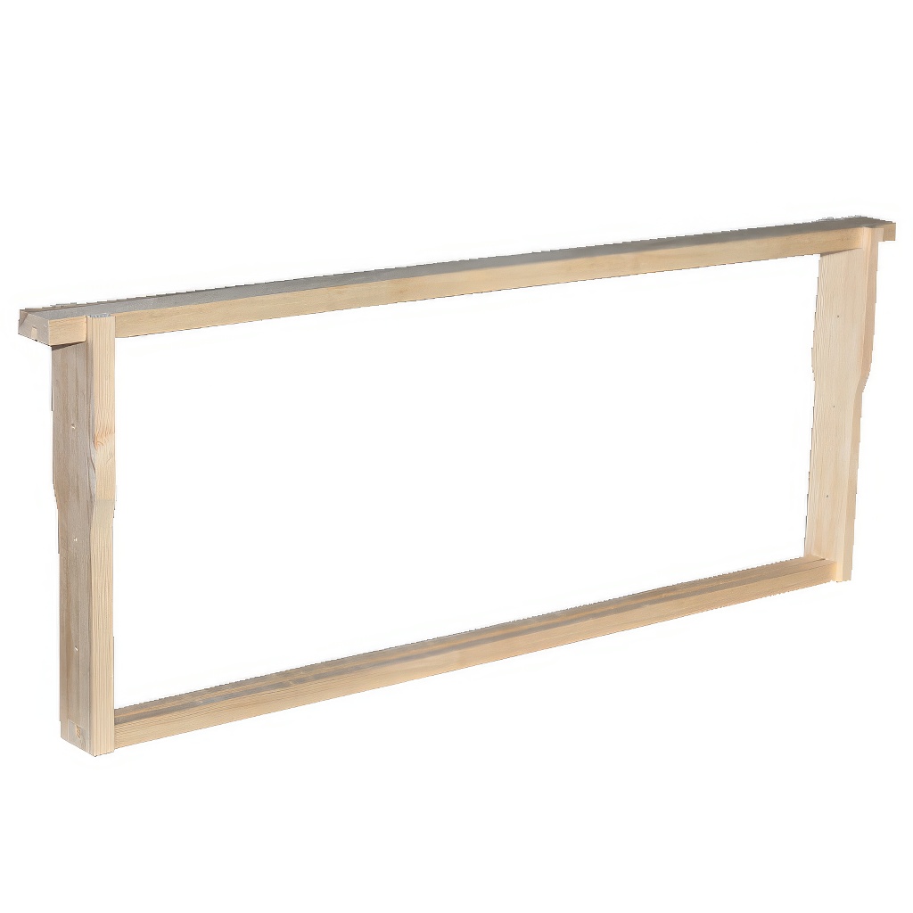 3/4 (185 mm) Langstroth-Rähmchen mit Hoffmann Seitenteilen, 50 Stk in Teilen